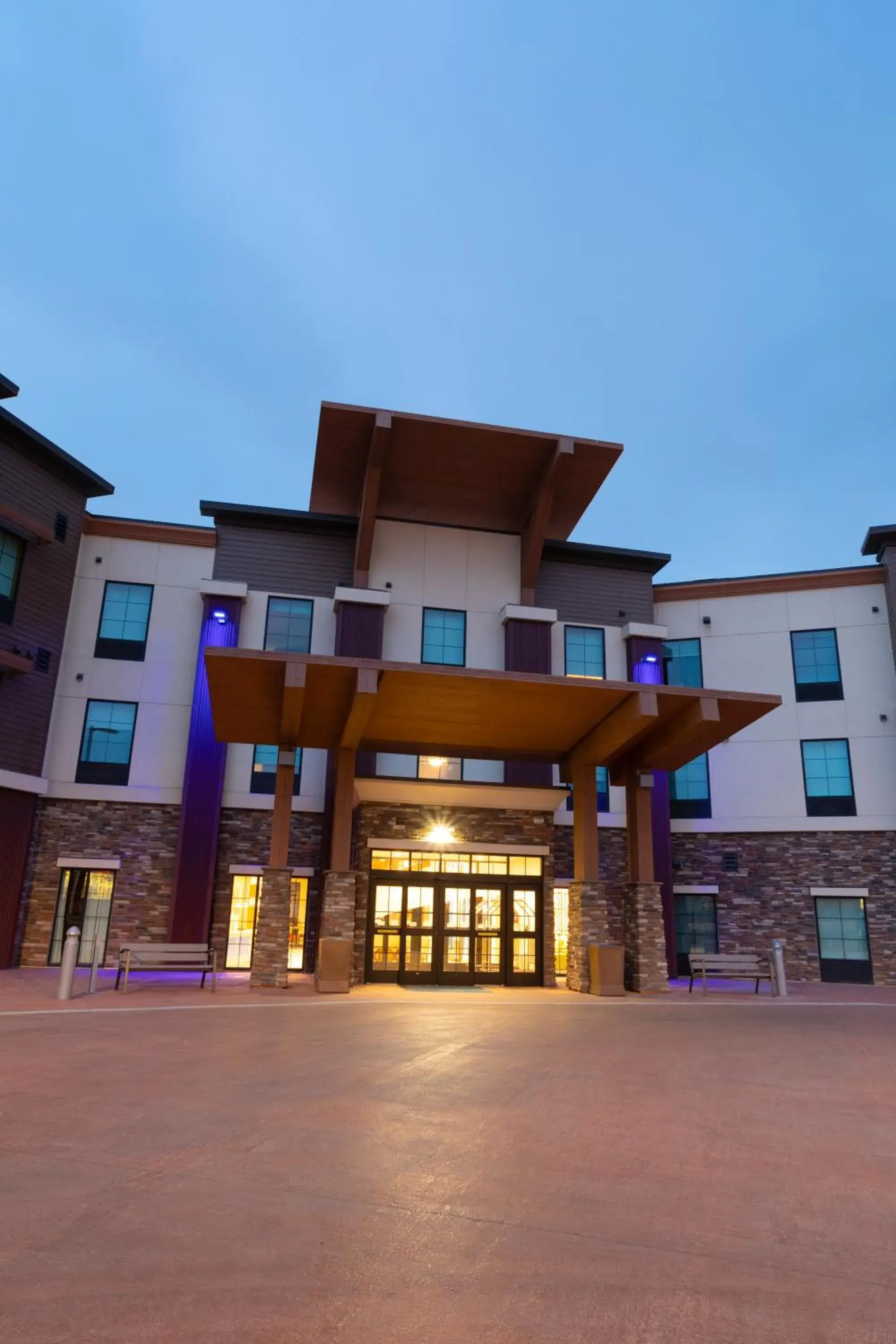 Facade/entrance in Holiday Inn Express Durango Downtown- Animas River Facade/entrance in Holiday Inn Express Durango Downtown- Animas River