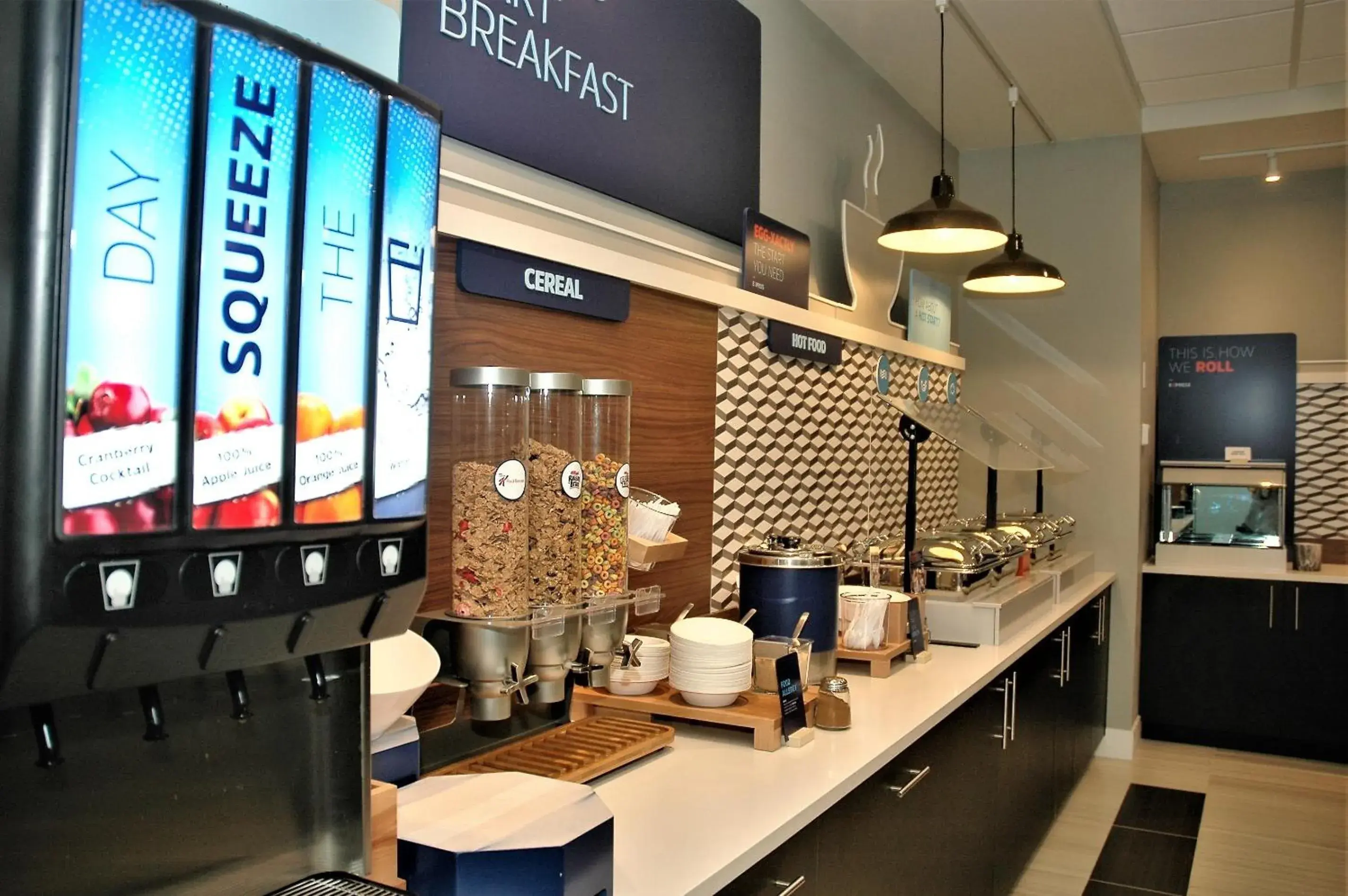 Breakfast in Holiday Inn Express & Suites - Edmonton SW – Windermere by IHG Breakfast in Holiday Inn Express & Suites - Edmonton SW – Windermere by IHG