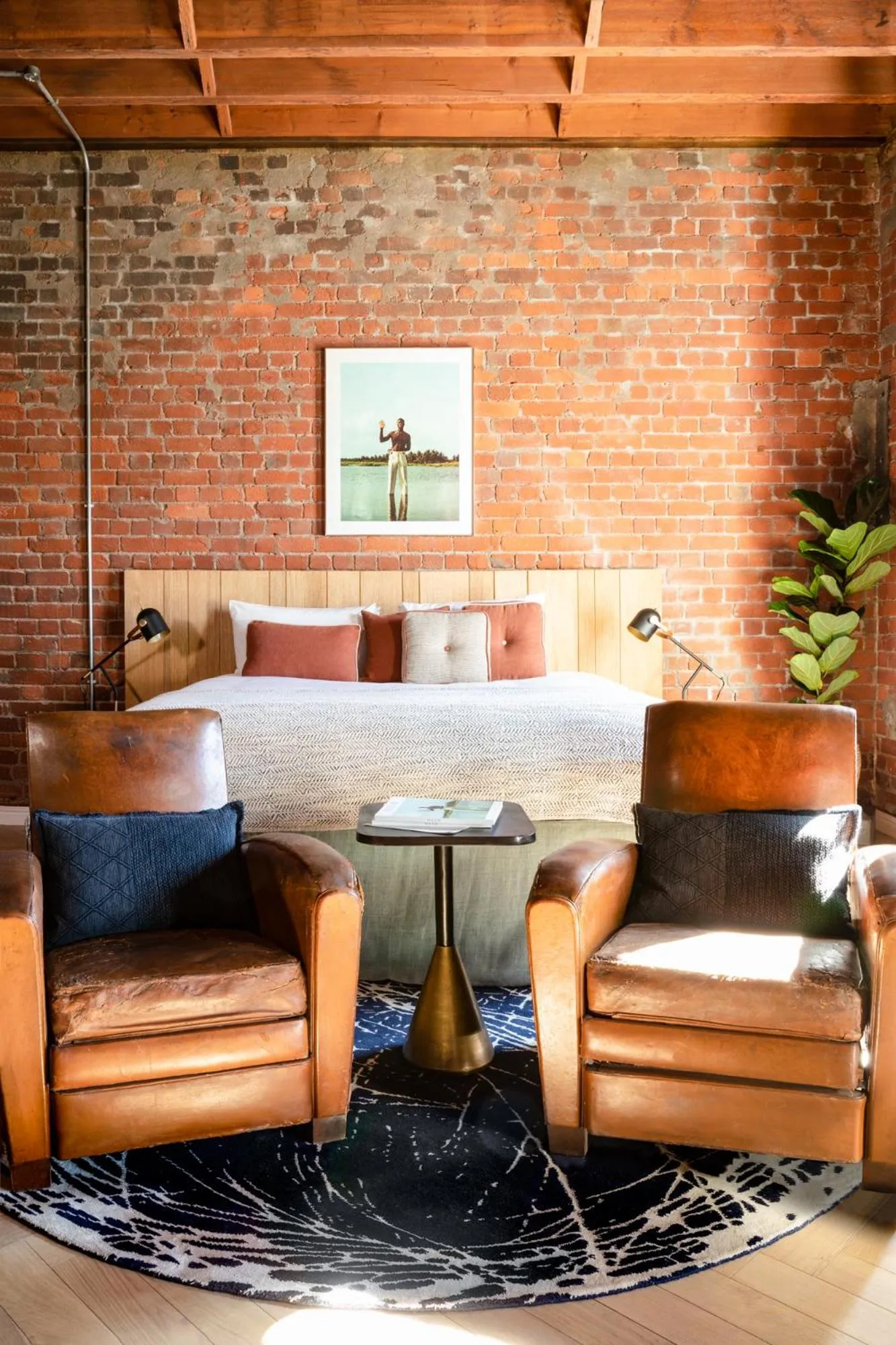 Bed in Old Foundry Hotel by Ideas Cartel