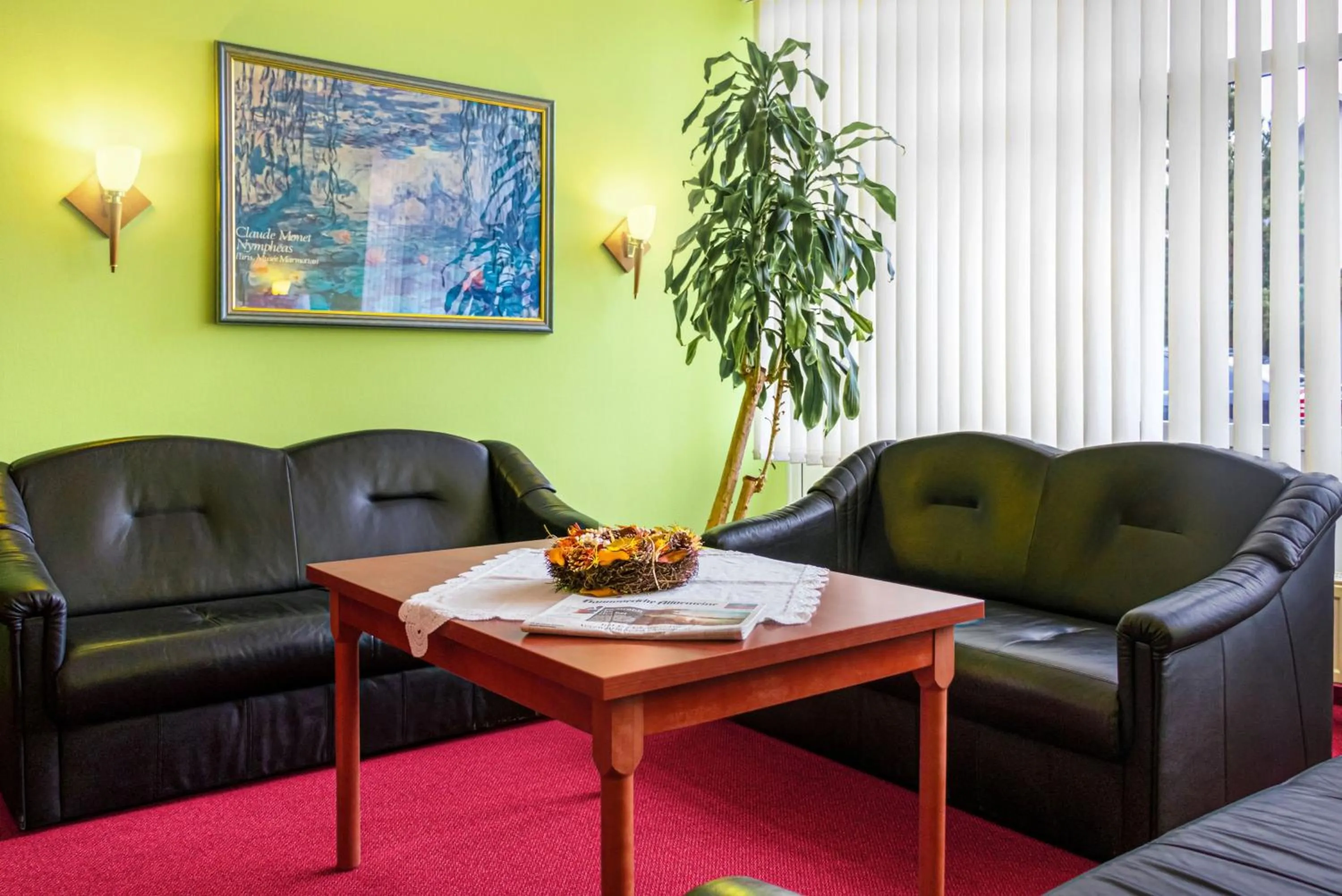 Seating area in Hotel Münkel