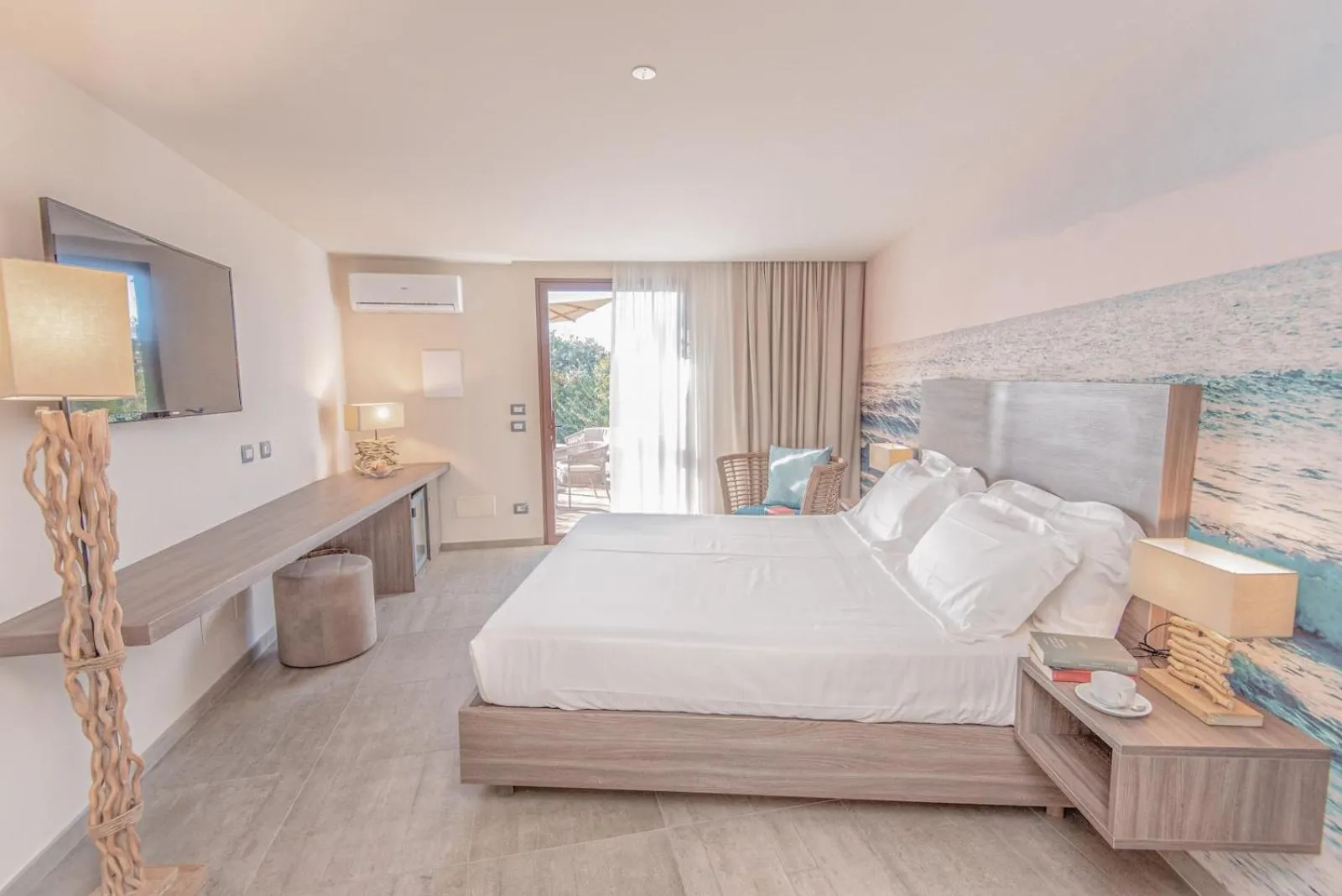 Bed in Hotel Riva degli Etruschi