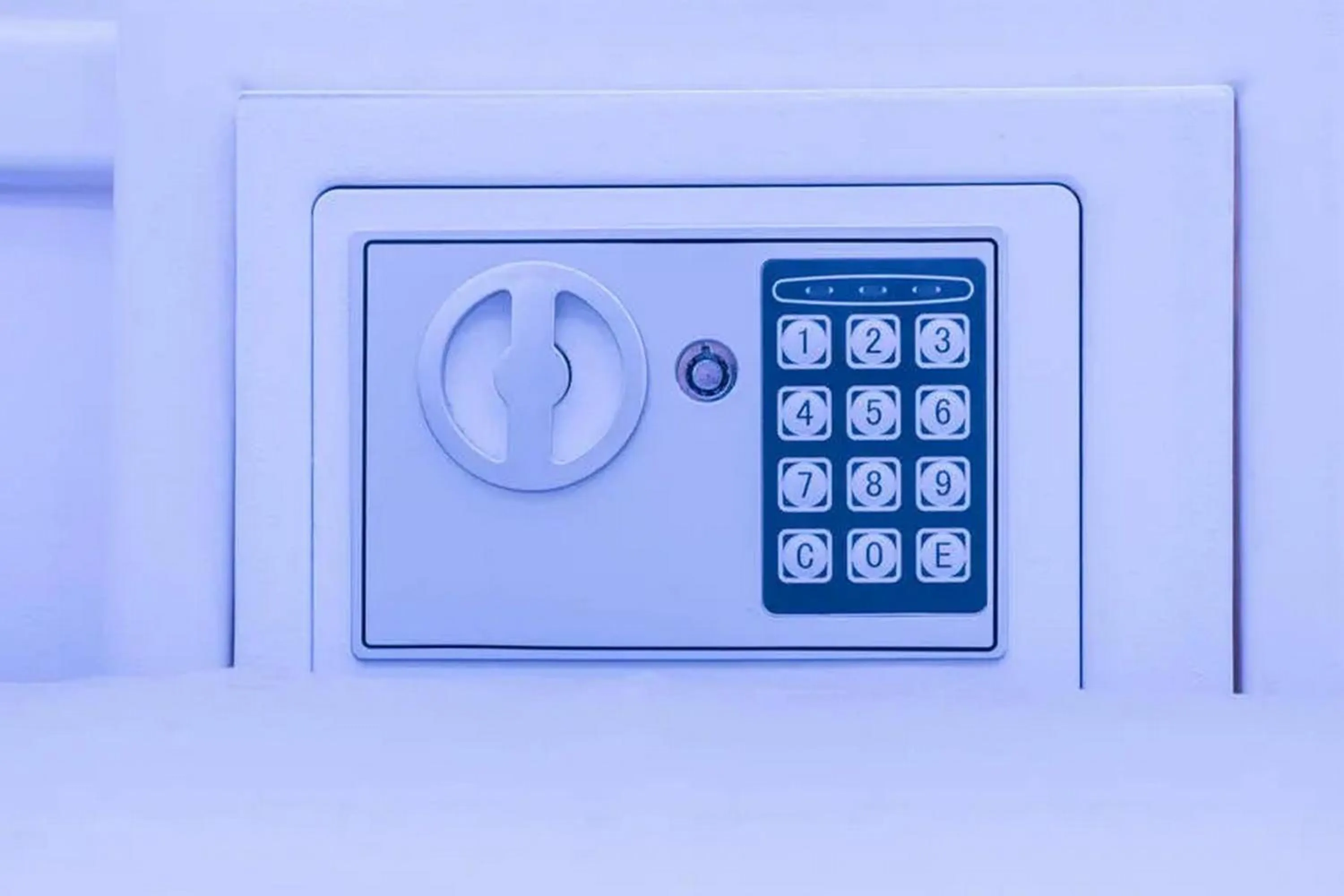 safe in RedDoorz Hostel near Taman Puring