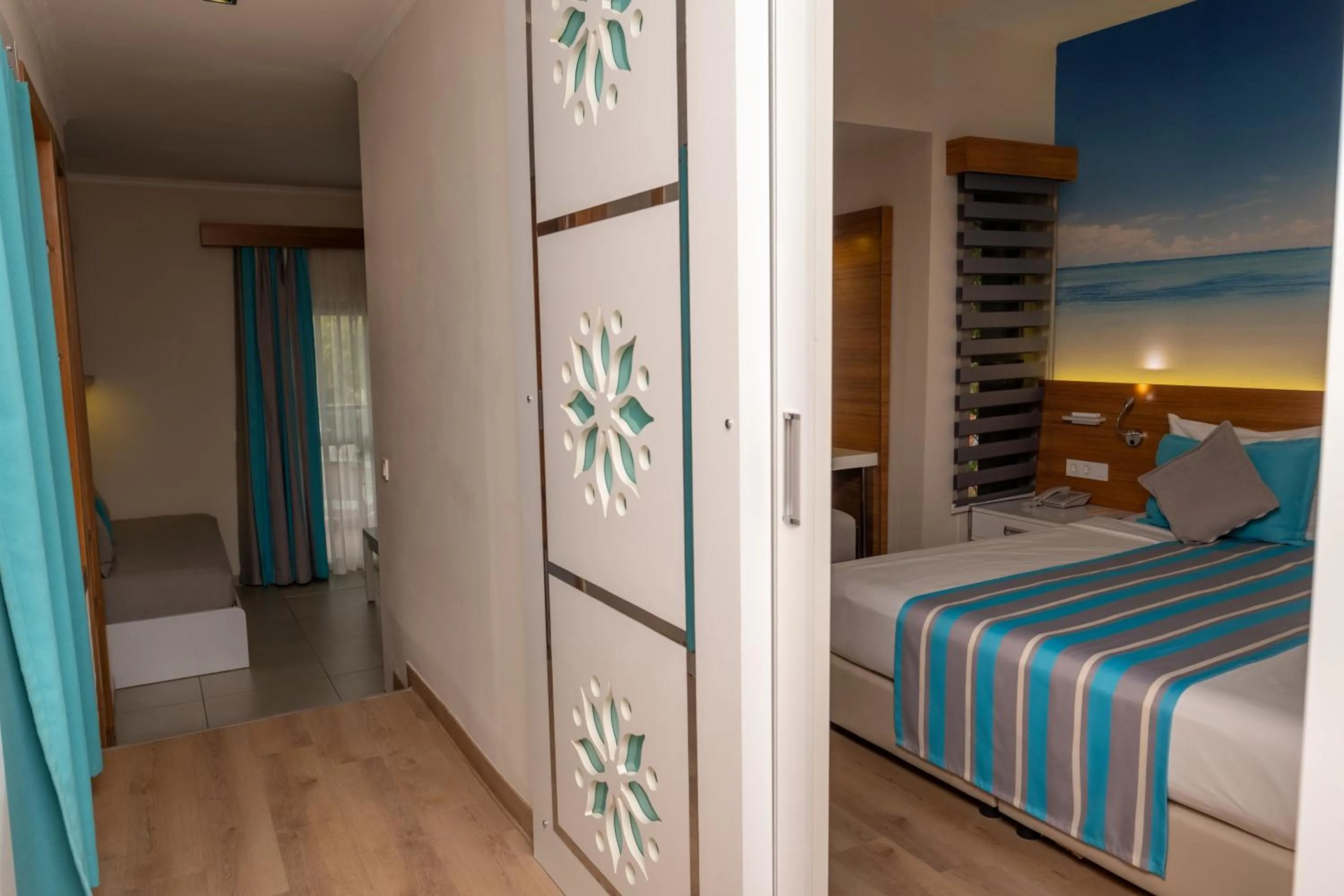 Bedroom, Bed in Holiday Village Türkiye