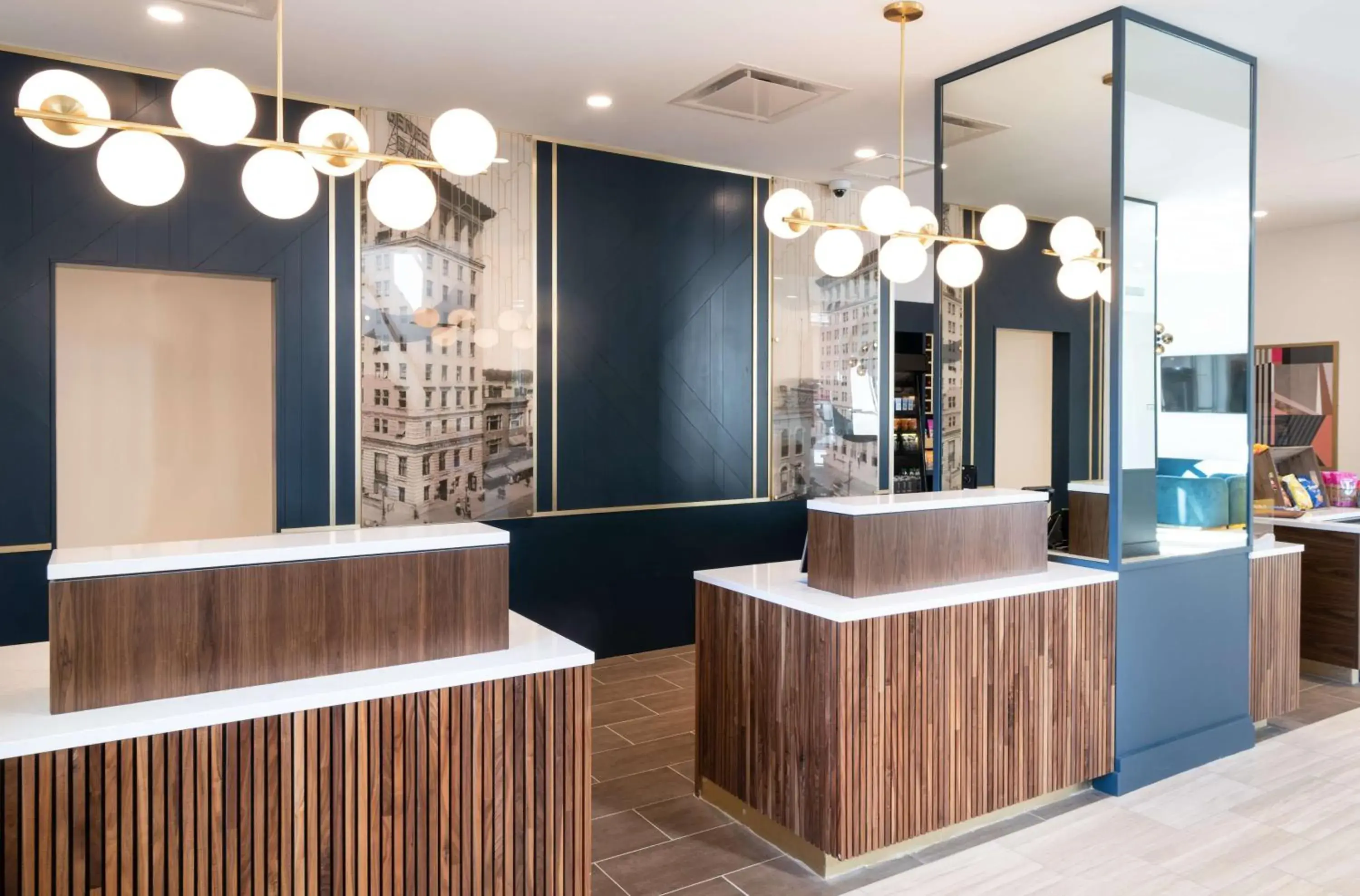 Lobby or reception in Hilton Garden Inn Flint Downtown Lobby or reception in Hilton Garden Inn Flint Downtown