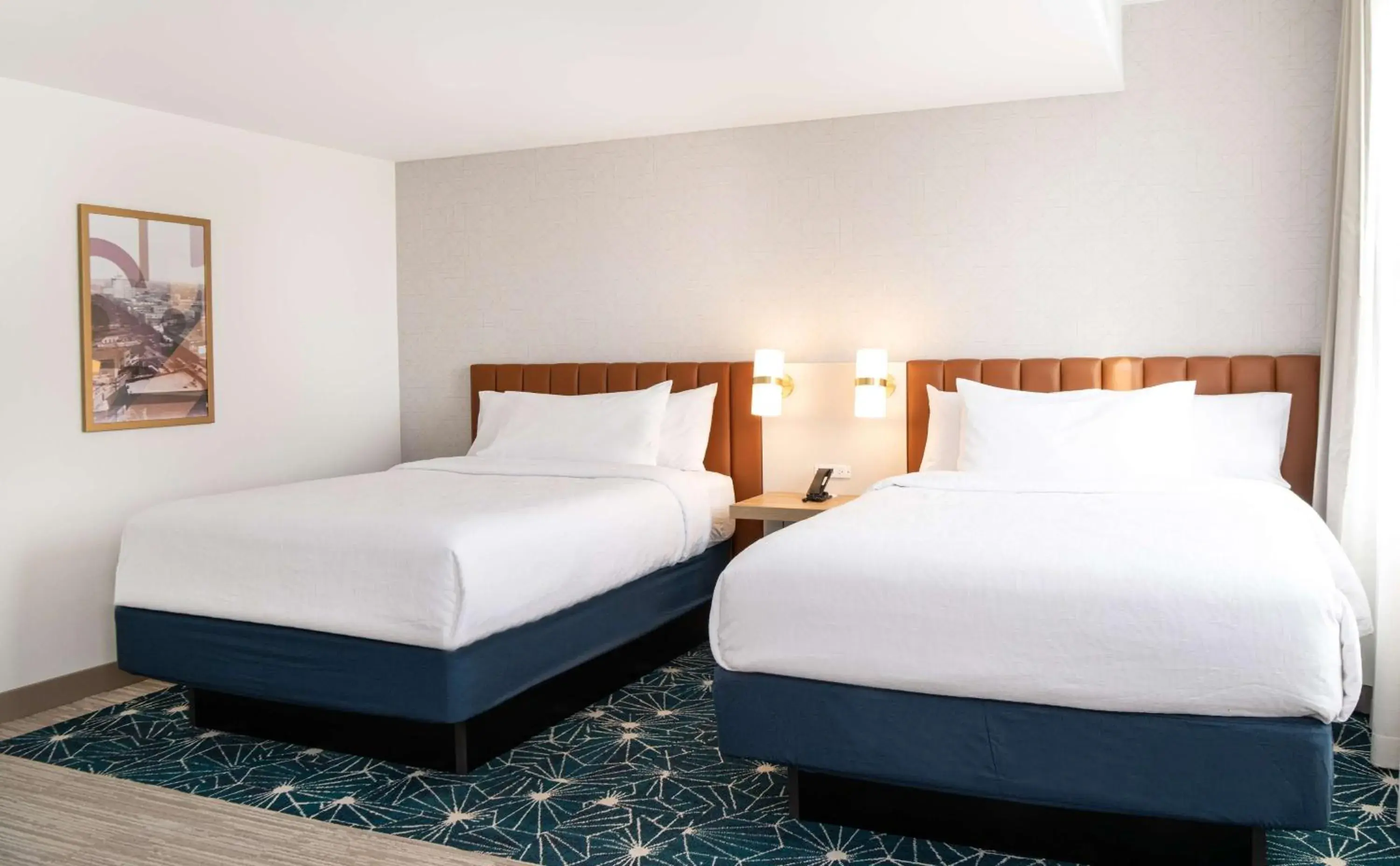 Bed in Hilton Garden Inn Flint Downtown Bed in Hilton Garden Inn Flint Downtown