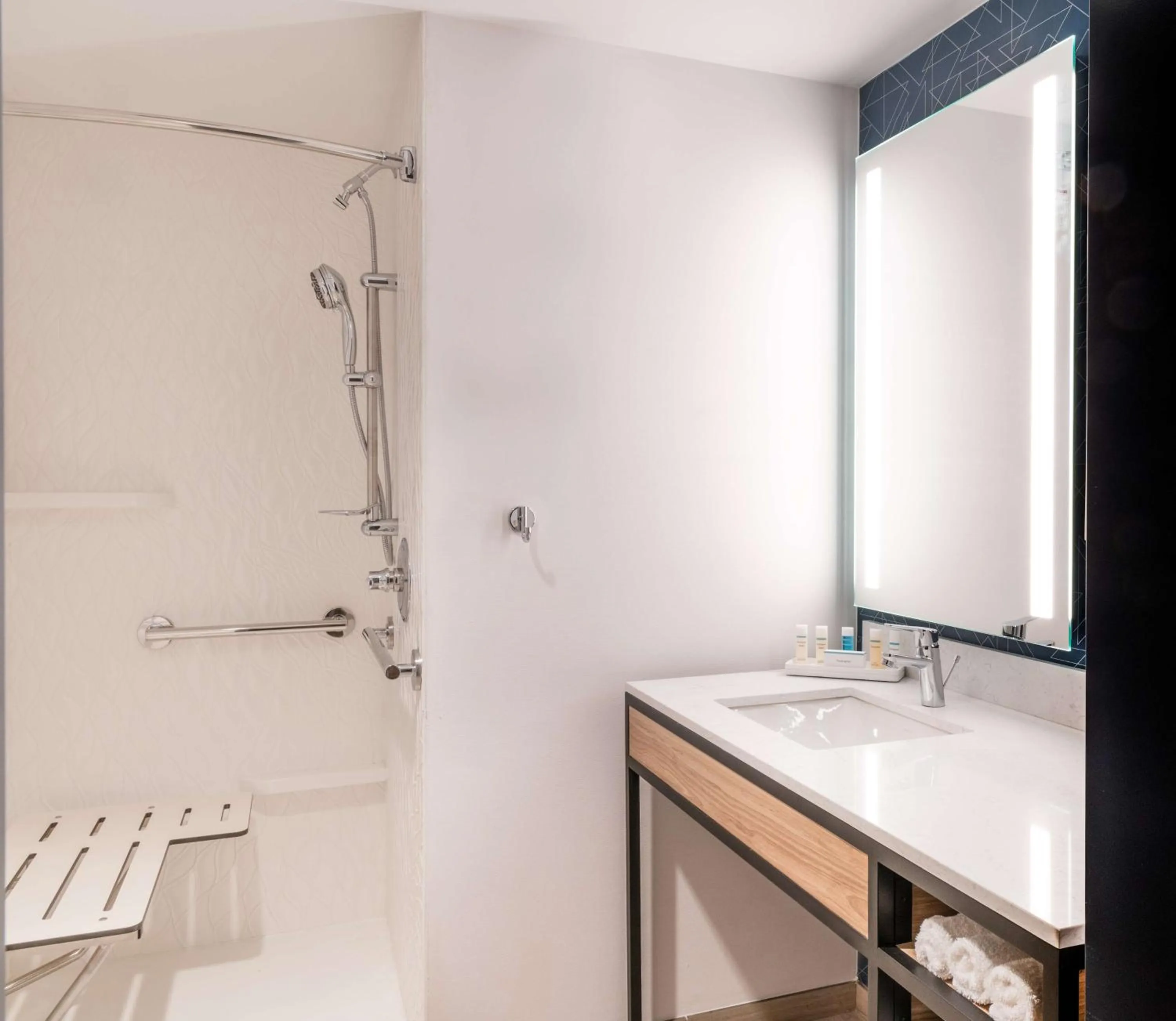 Bathroom in Hilton Garden Inn Flint Downtown