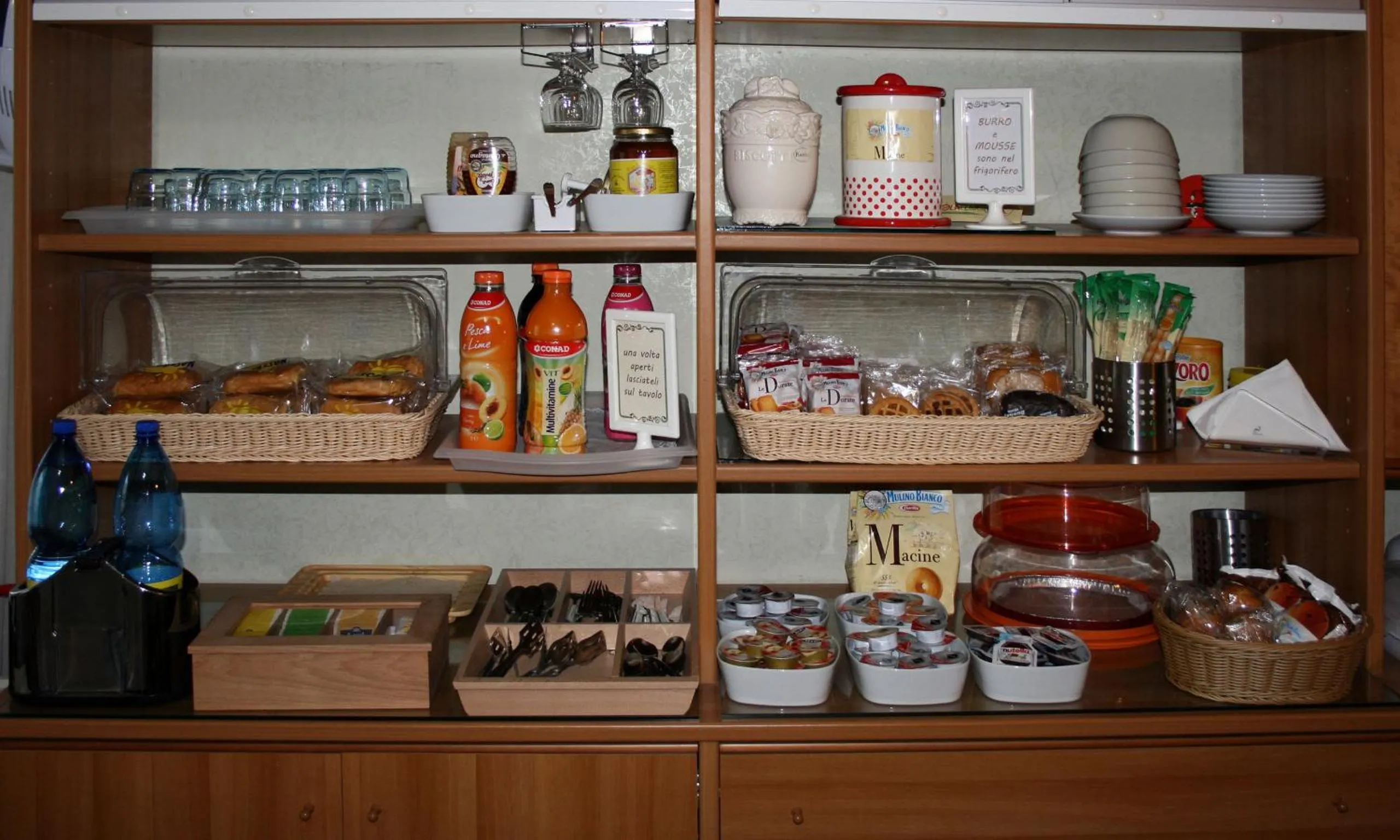 Food and drinks in A casa di Gianna B&B