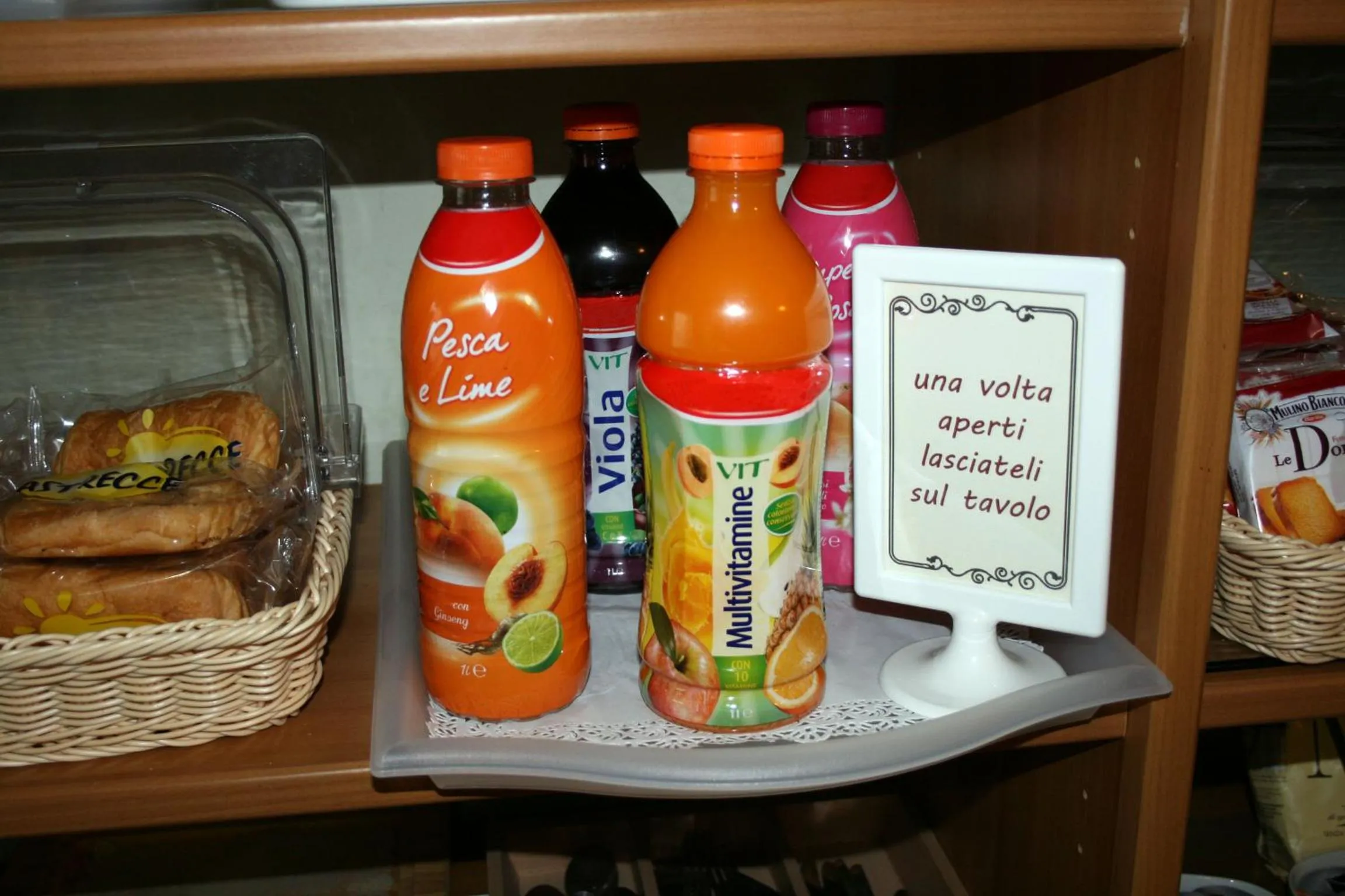 Non alcoholic drinks in A casa di Gianna B&B