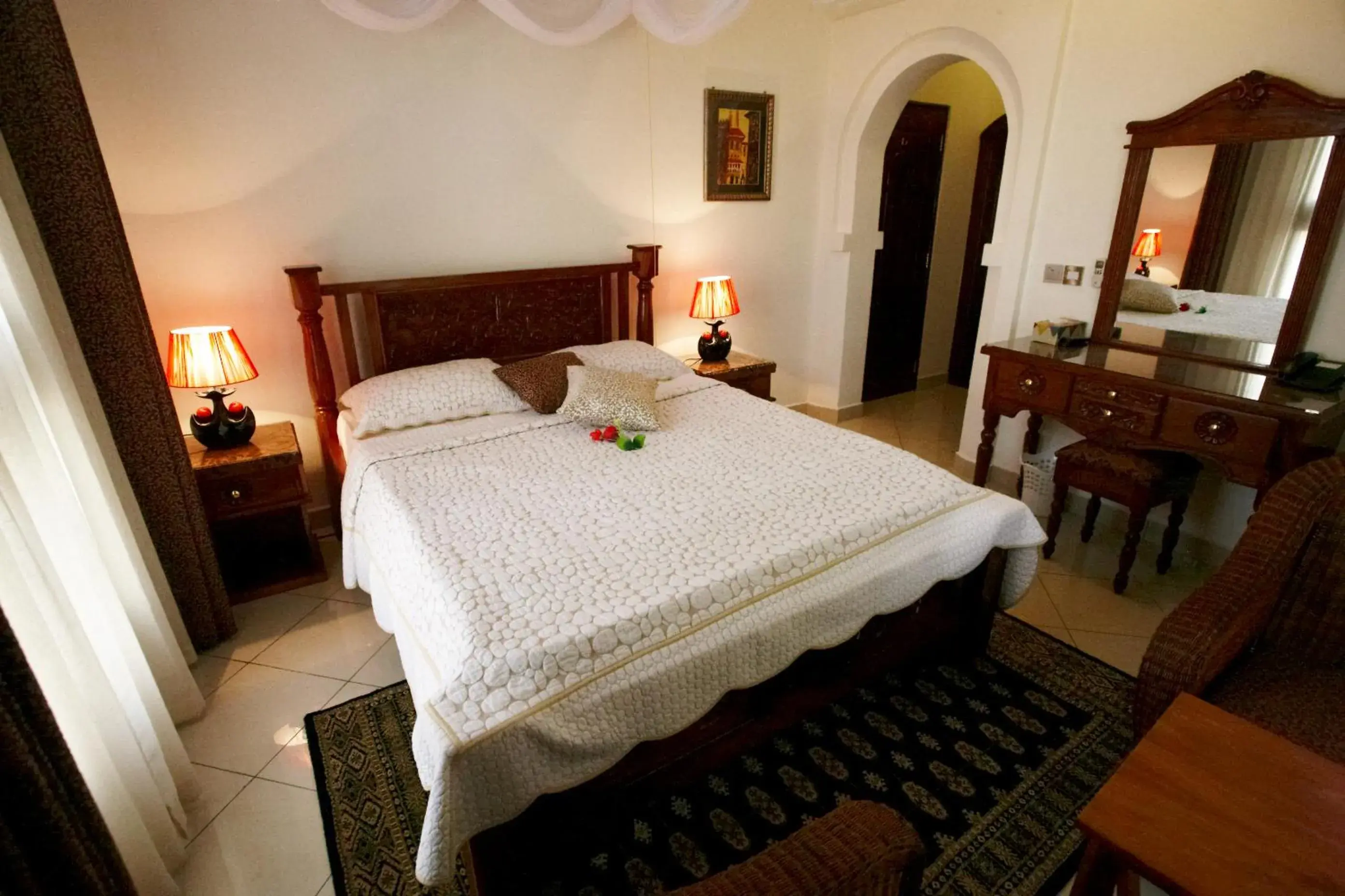 Bed in Al-Minar Hotel Bed in Al-Minar Hotel