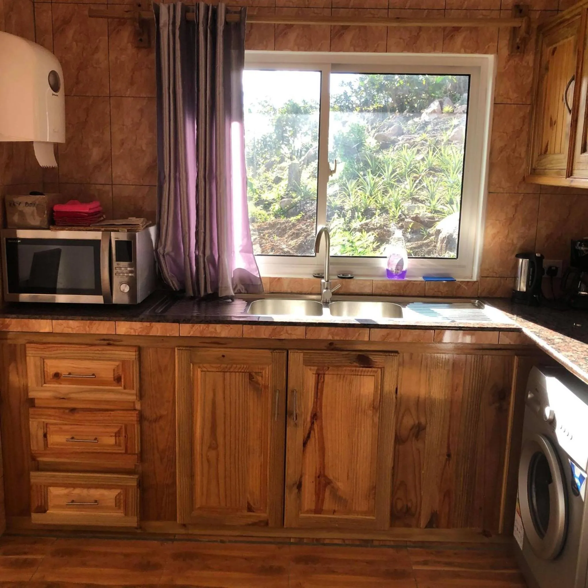 Kitchen or kitchenette in Mirella Villa Ocean View Villa