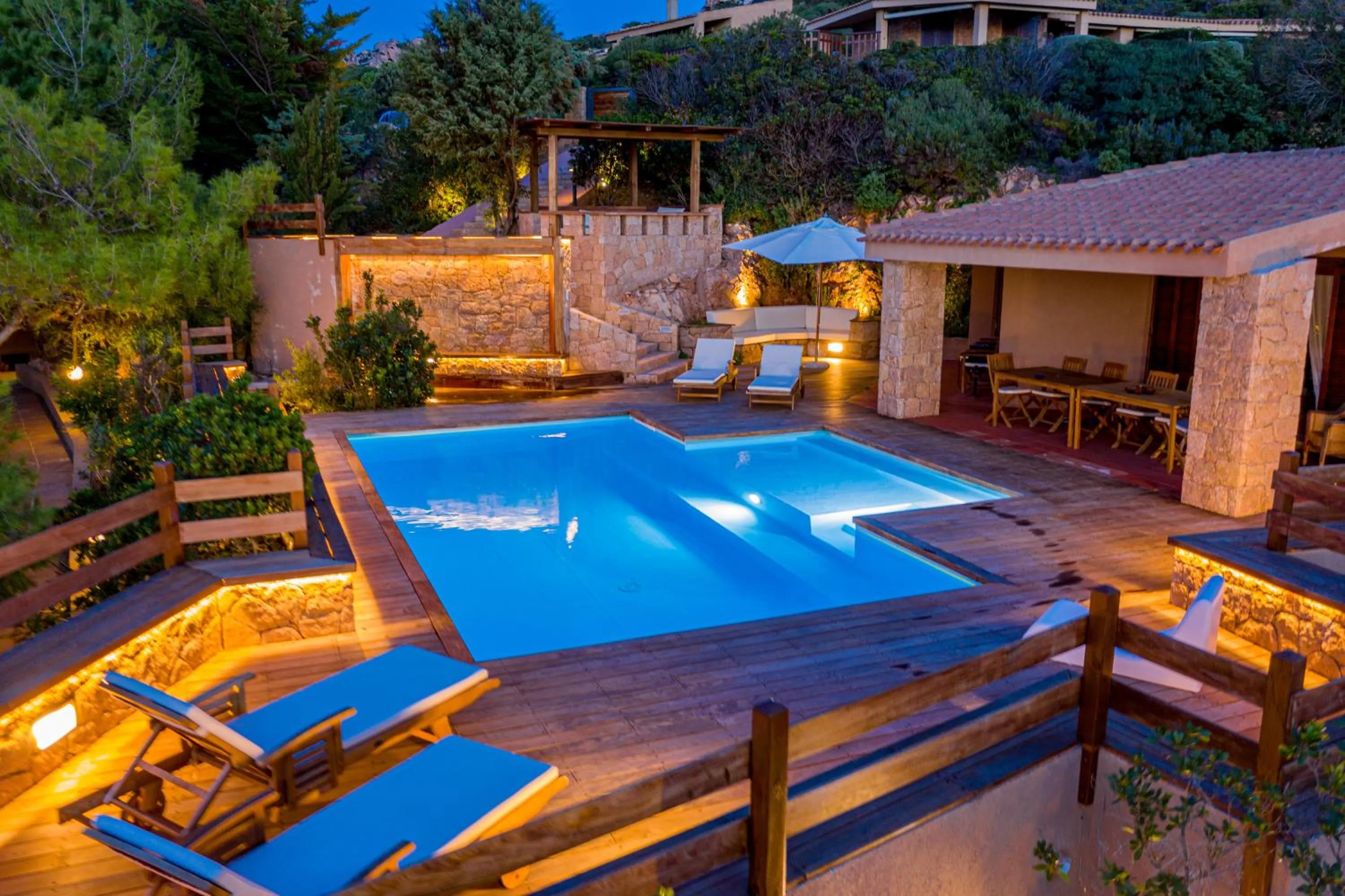 Villa with Private Pool 300 sq. mt. in Costa Paradiso Resort