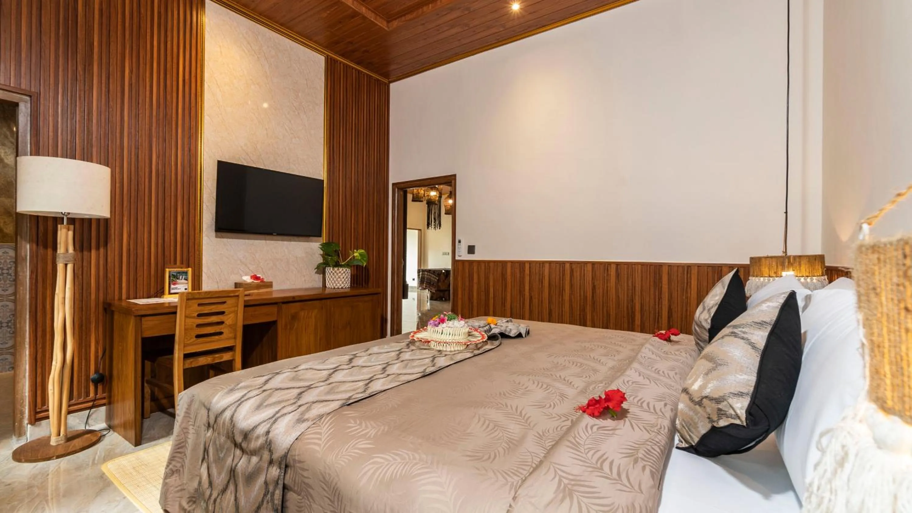 Photo of the whole room, Bed in Kirani Joglo Villa Bali by Mahaputra