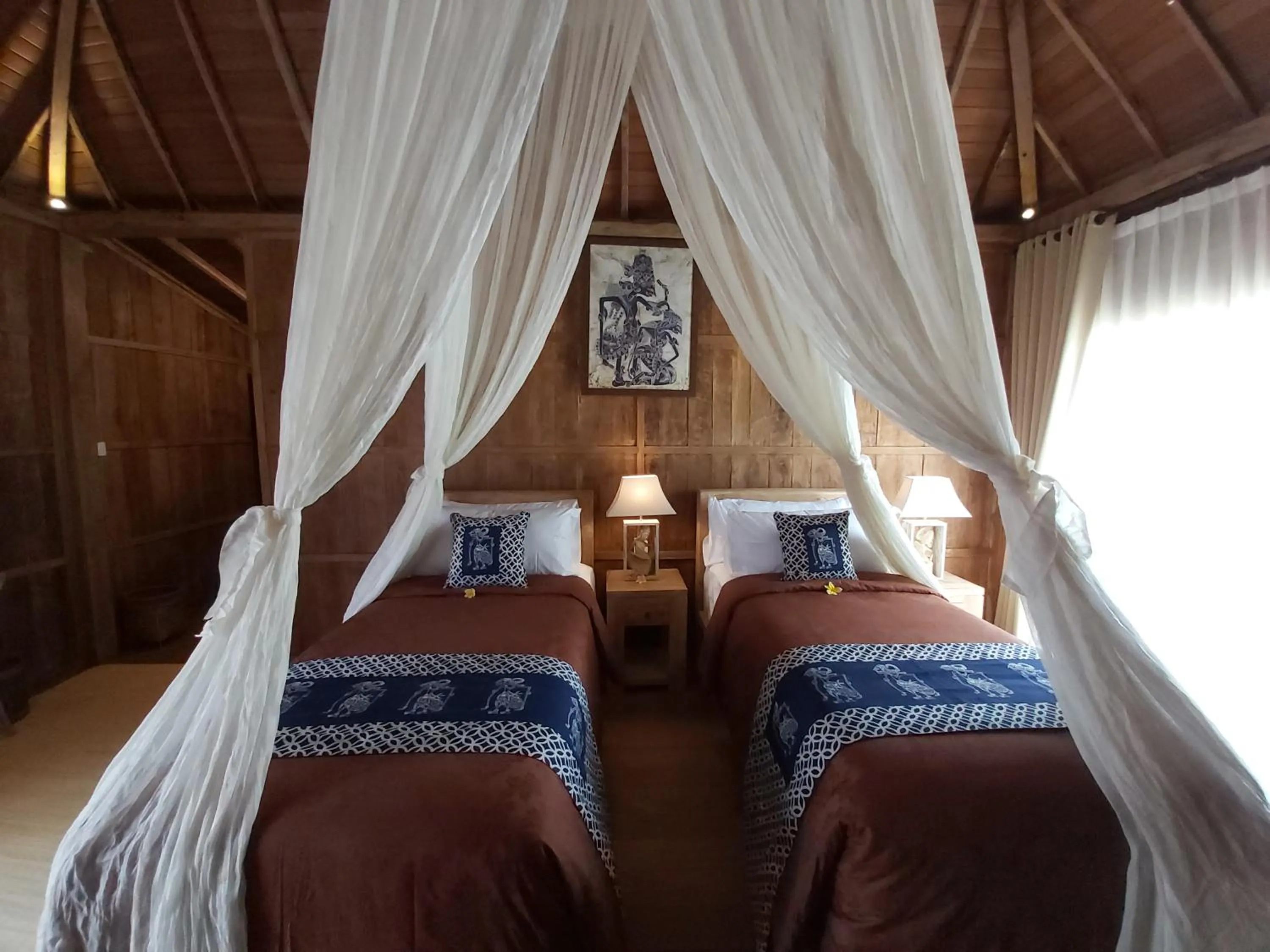 Bedroom, Bed in Kirani Joglo Villa Bali by Mahaputra