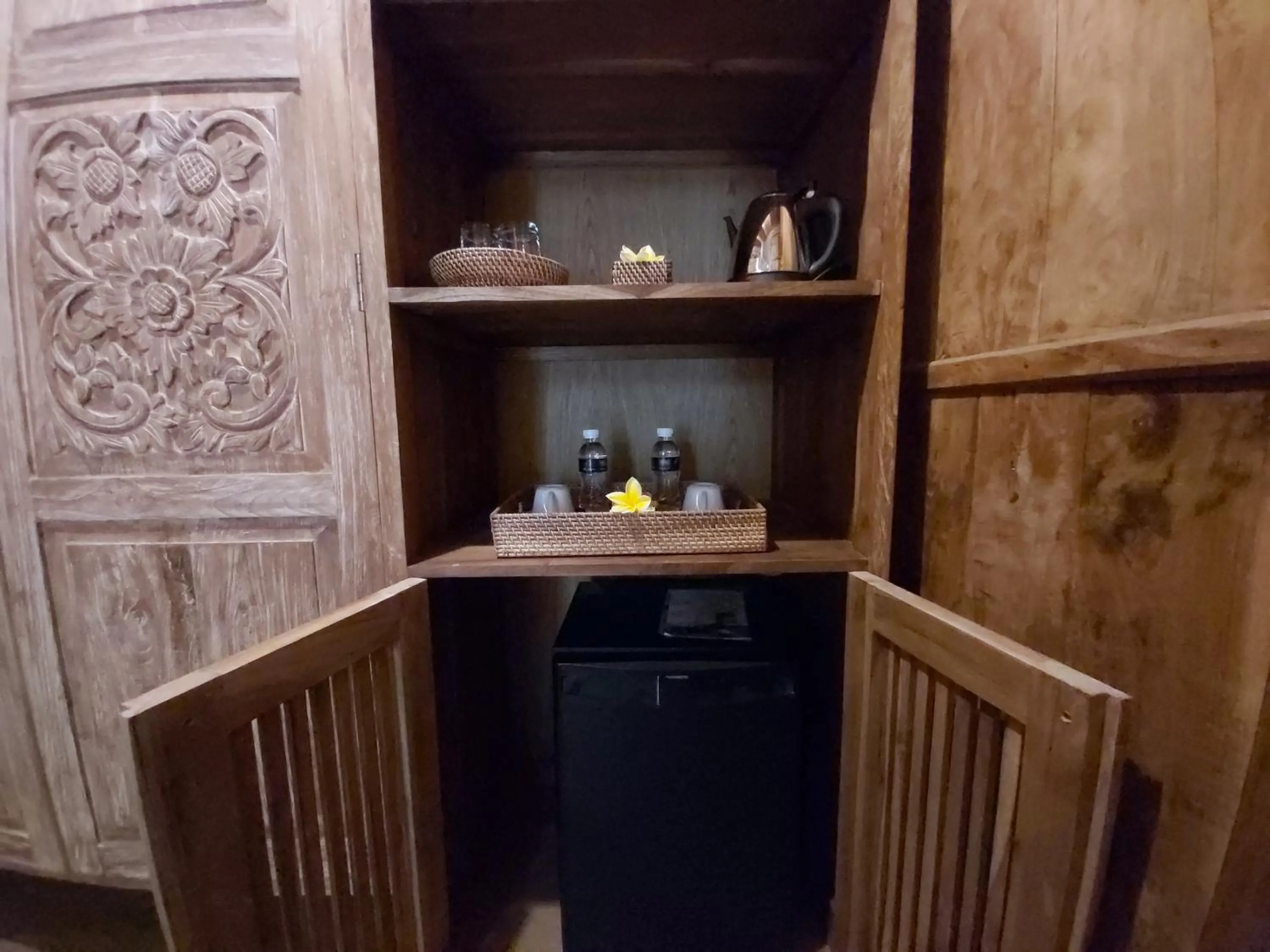 Coffee/tea facilities in Kirani Joglo Villa Bali by Mahaputra