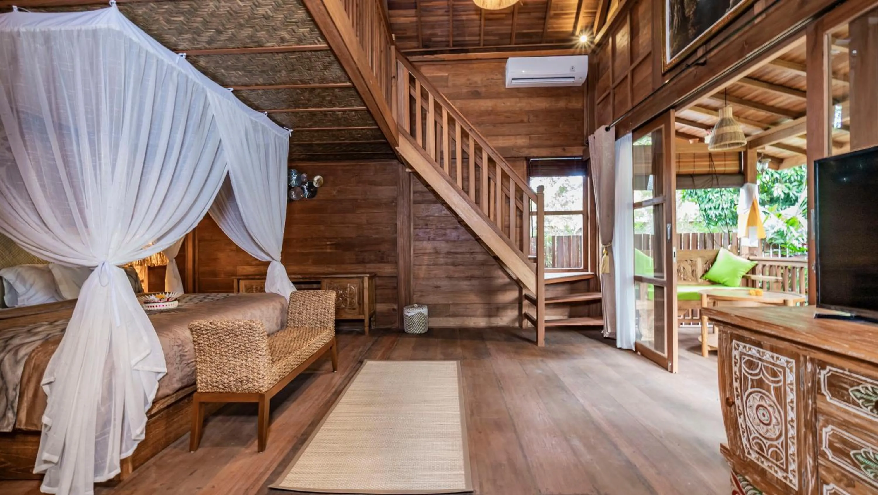Bedroom in Kirani Joglo Villa Bali by Mahaputra
