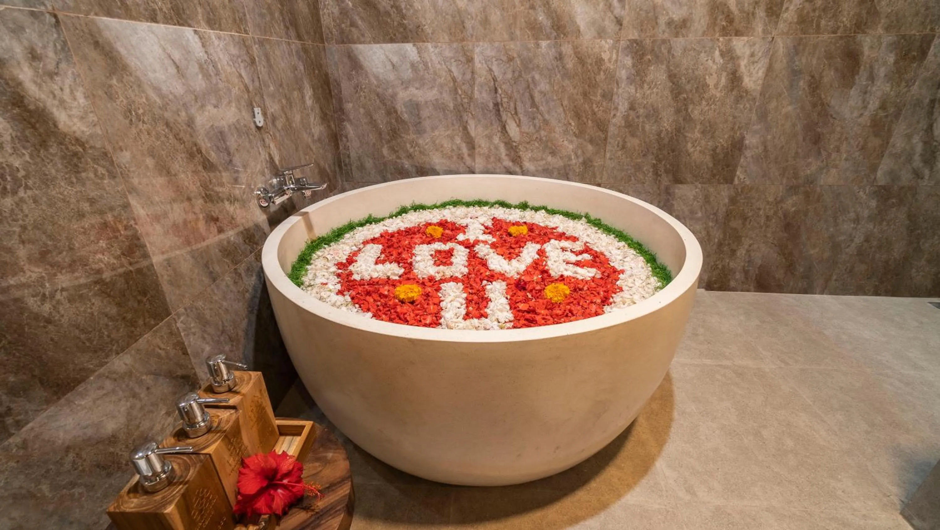 Bath in Kirani Joglo Villa Bali by Mahaputra