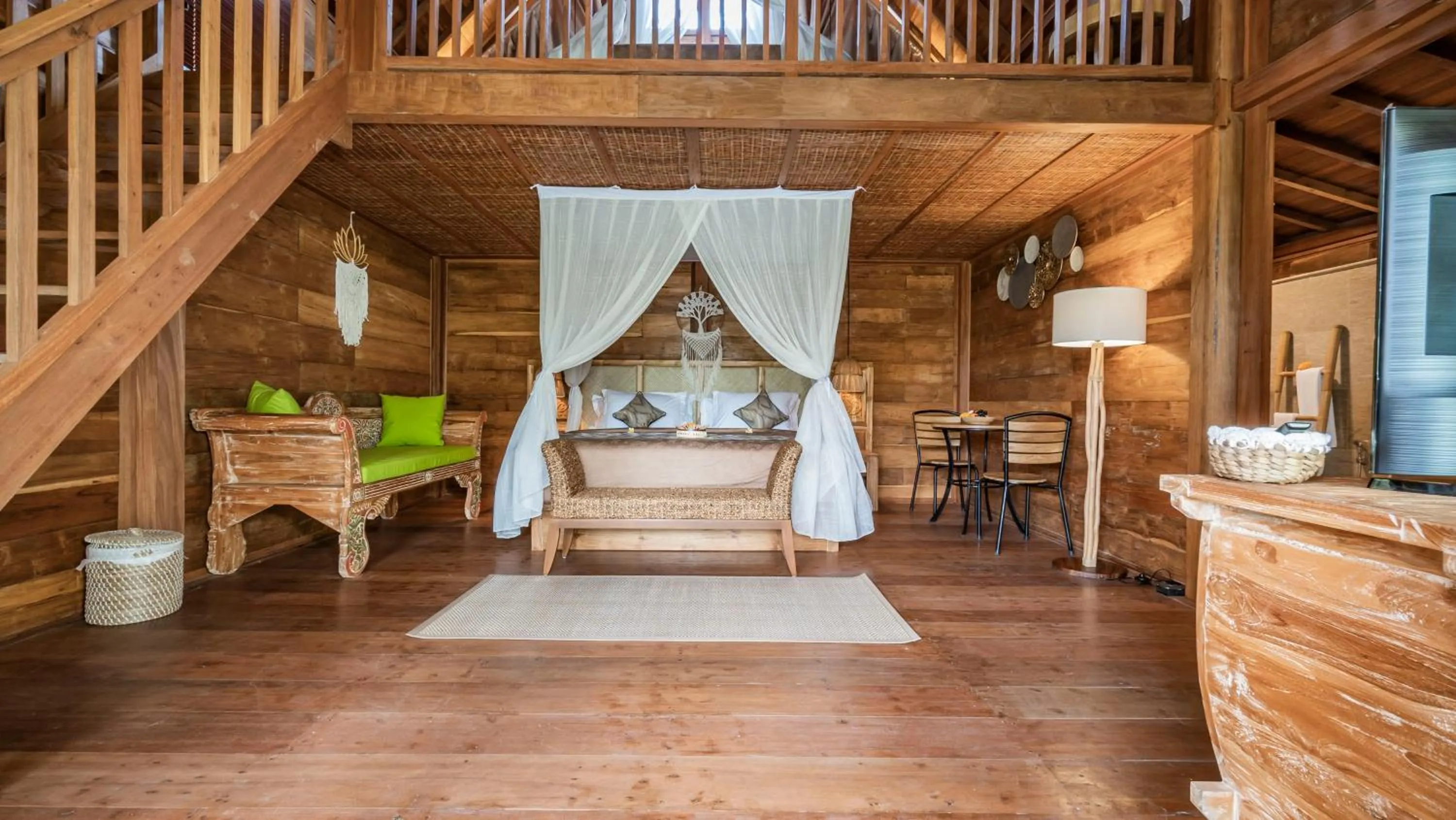 Bedroom in Kirani Joglo Villa Bali by Mahaputra