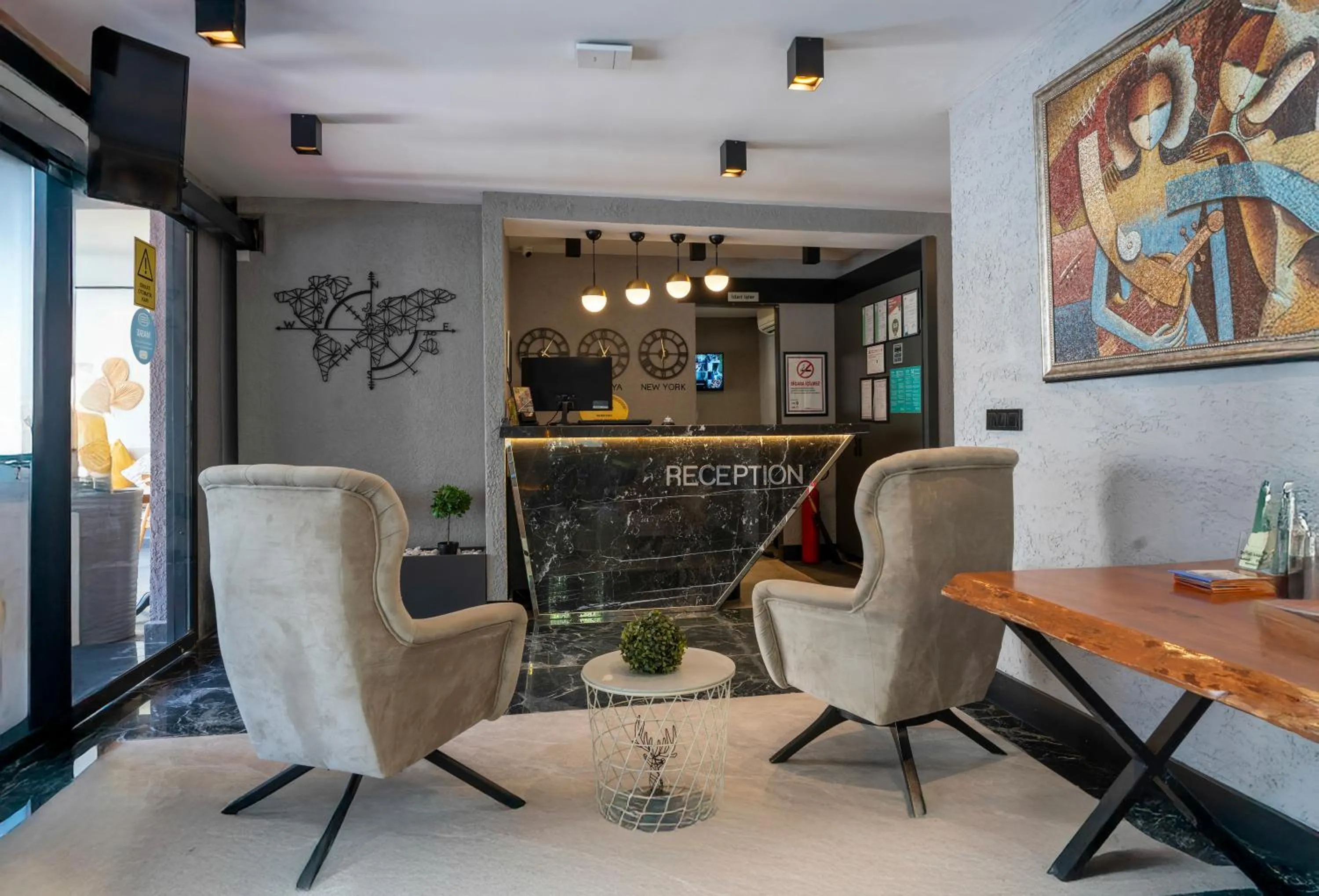 Lobby or reception in Mielo Lara Hotel