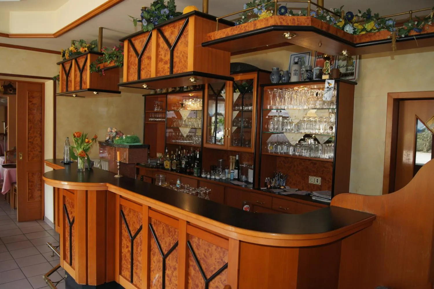 Lounge or bar in Hotel-Restaurant Laux