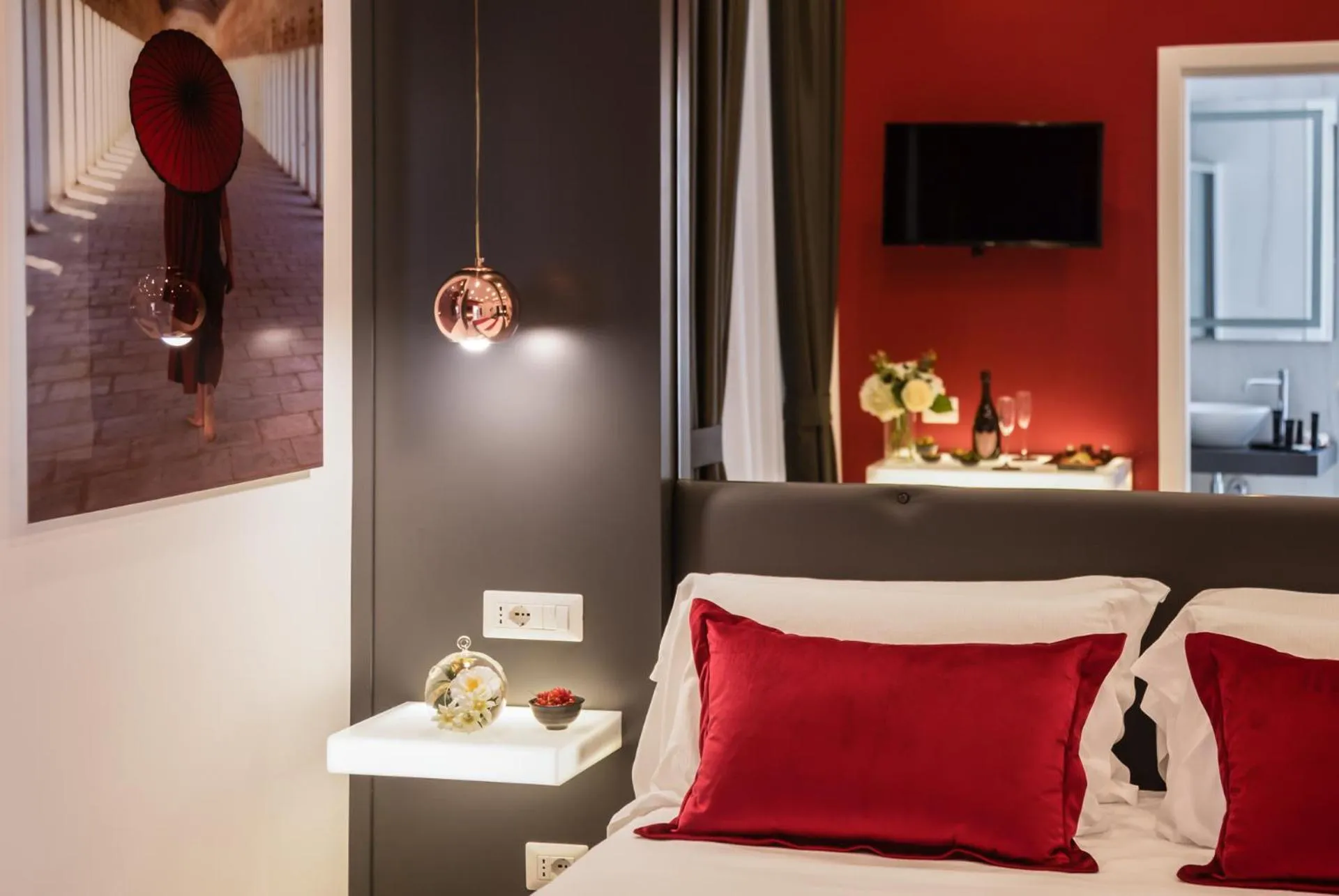 Bed in La Lepre Napoli