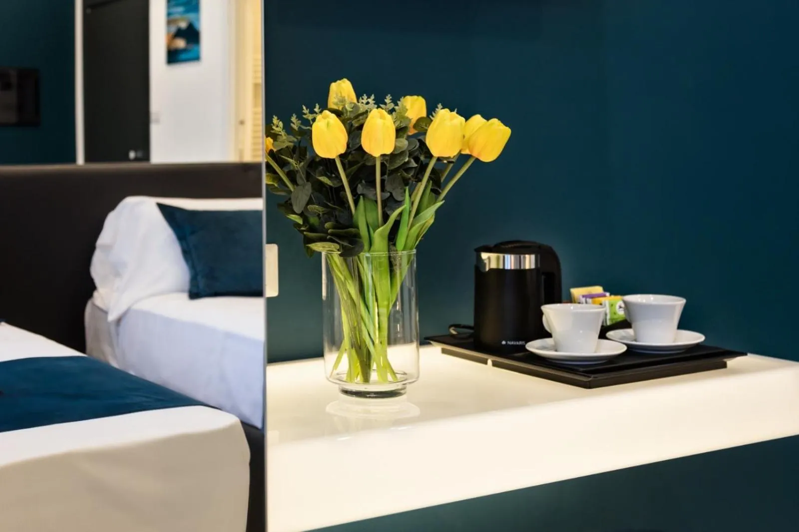 Bed in La Lepre Napoli