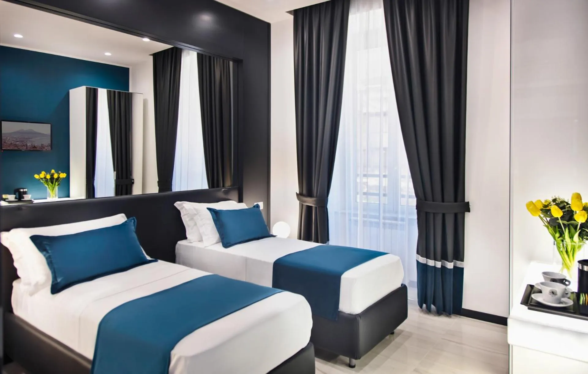 Bed in La Lepre Napoli