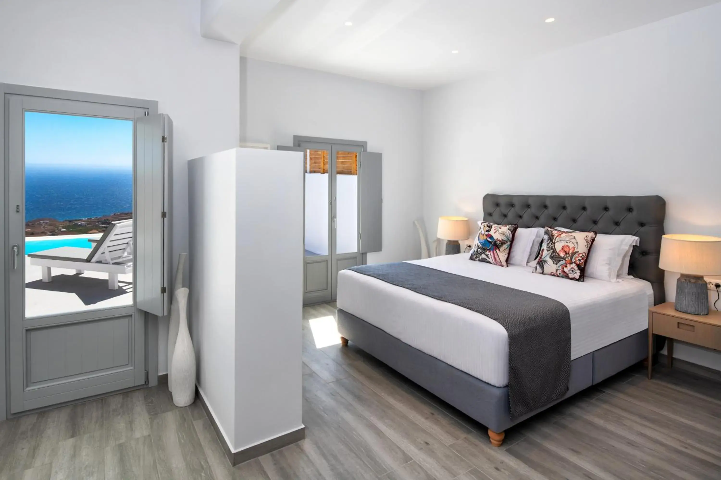 Bed in Siete Mares Luxury Suites Bed in Siete Mares Luxury Suites