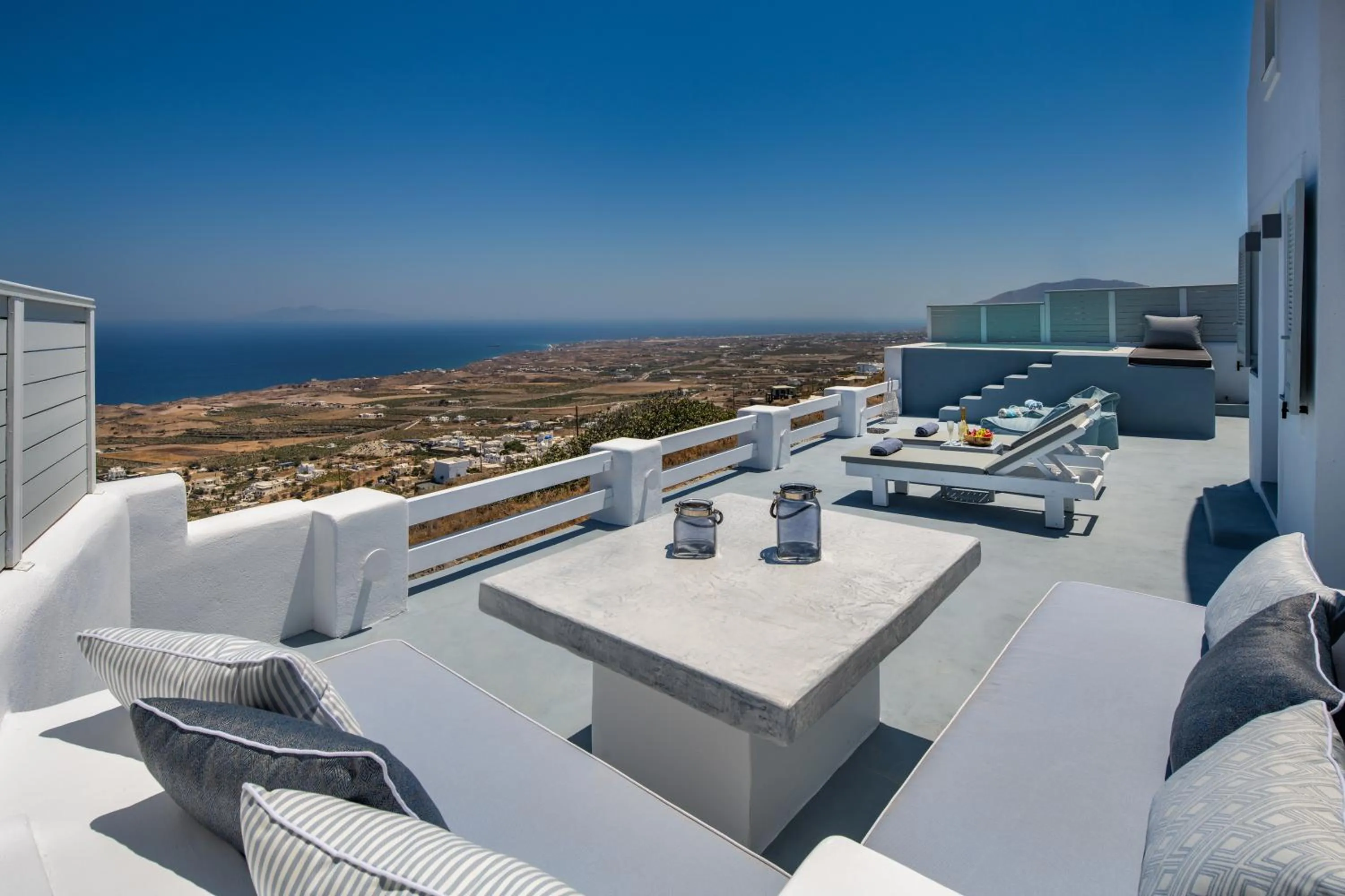 Balcony/Terrace in Siete Mares Luxury Suites