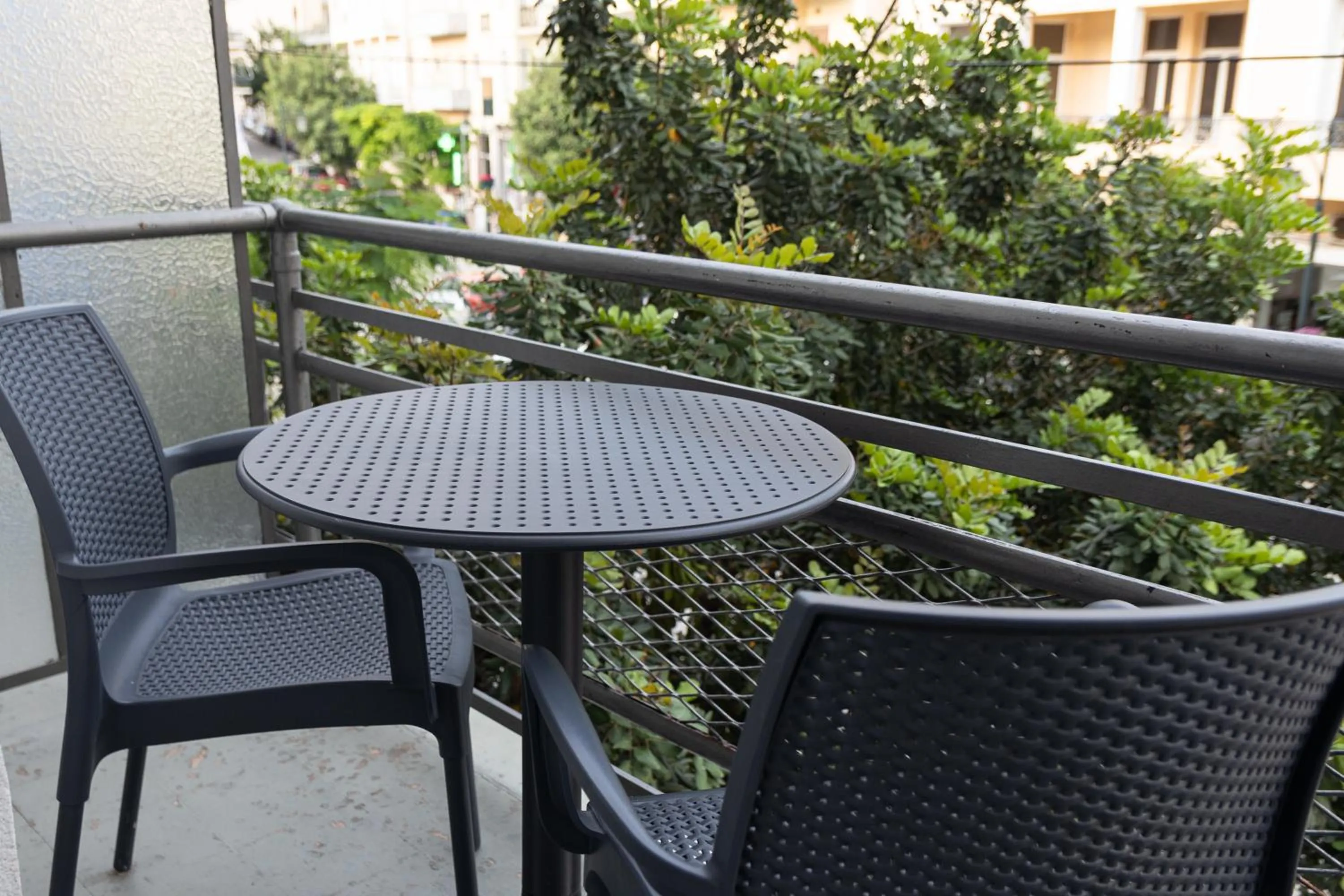 Balcony/Terrace in Plaza Hotel