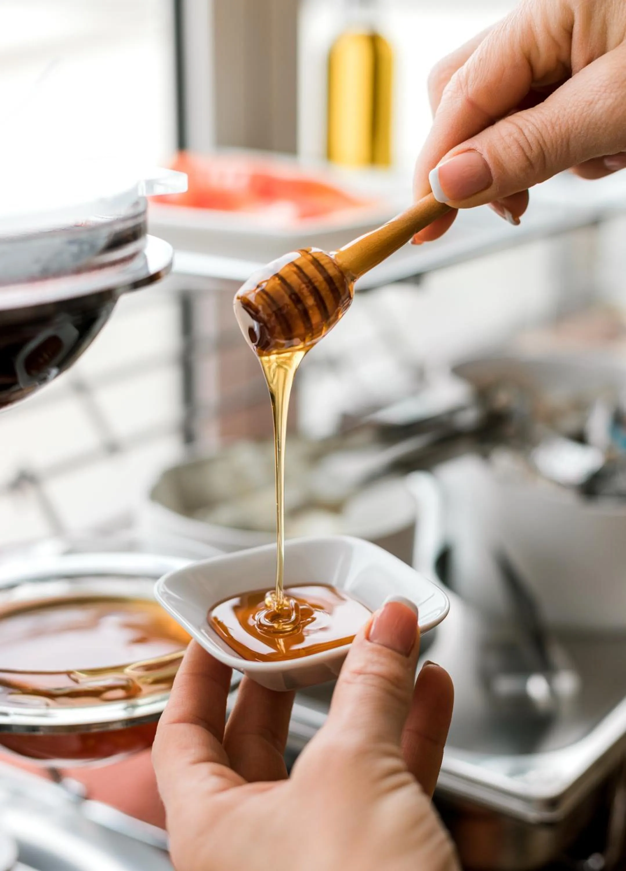 Buffet breakfast in Plaza Hotel