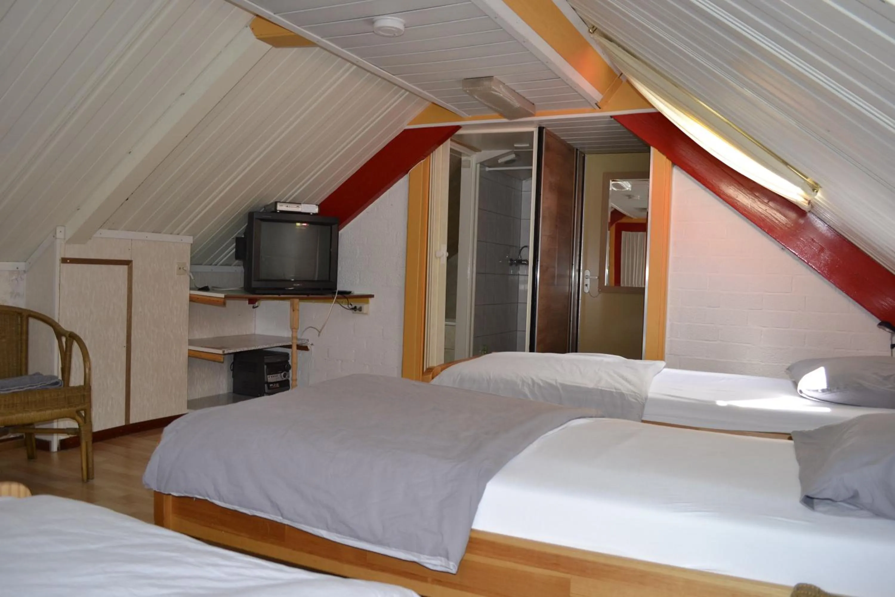 Decorative detail, TV/Entertainment Center in Pension Neske