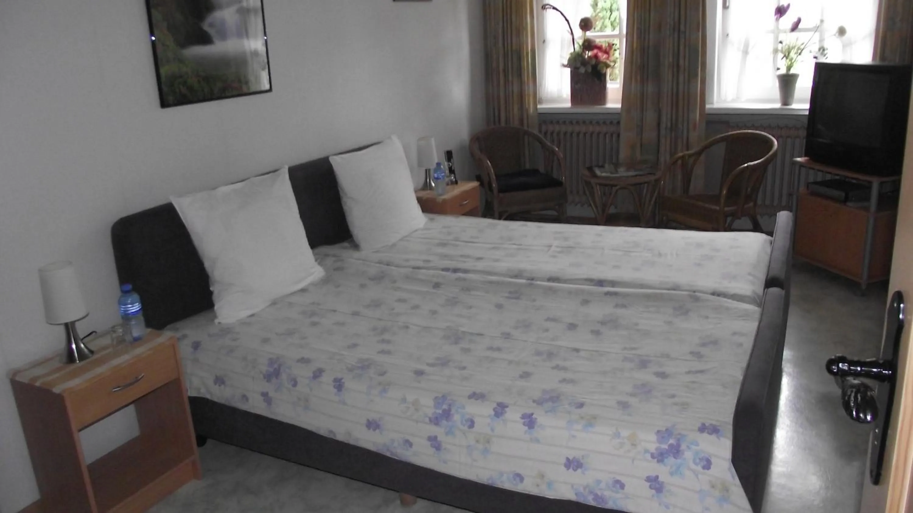 Decorative detail, TV/Entertainment Center in Pension Neske