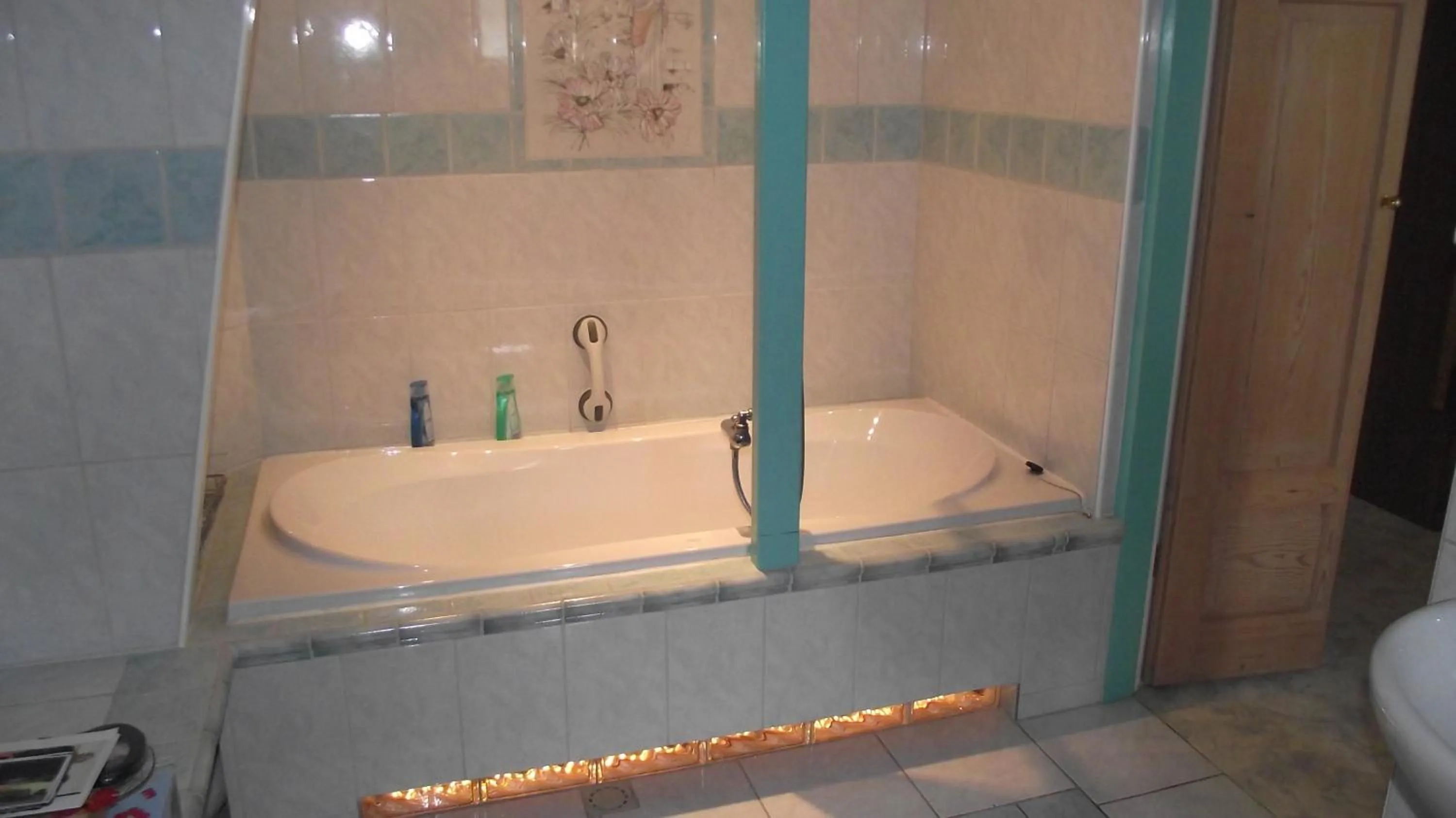 Decorative detail, Bathroom in Pension Neske