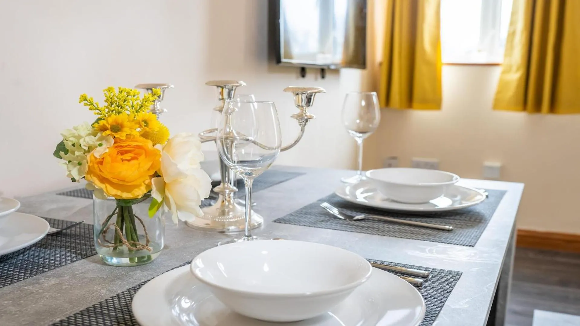 Dining area in Queen Anne's Home