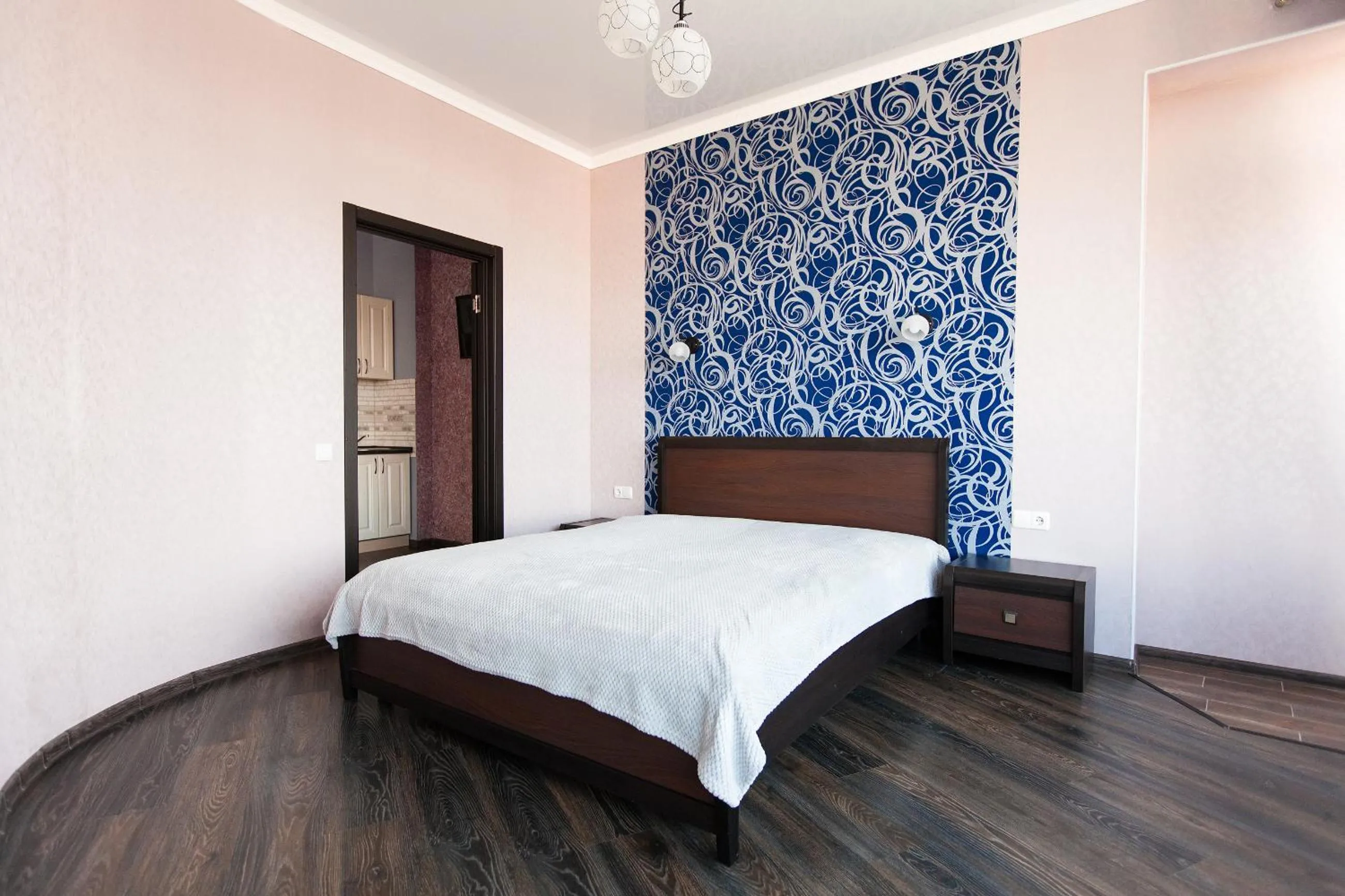 Bed in Sun City Apart Hotel