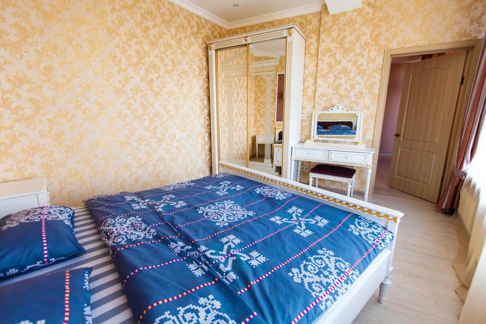 Bed in Sun City Apart Hotel
