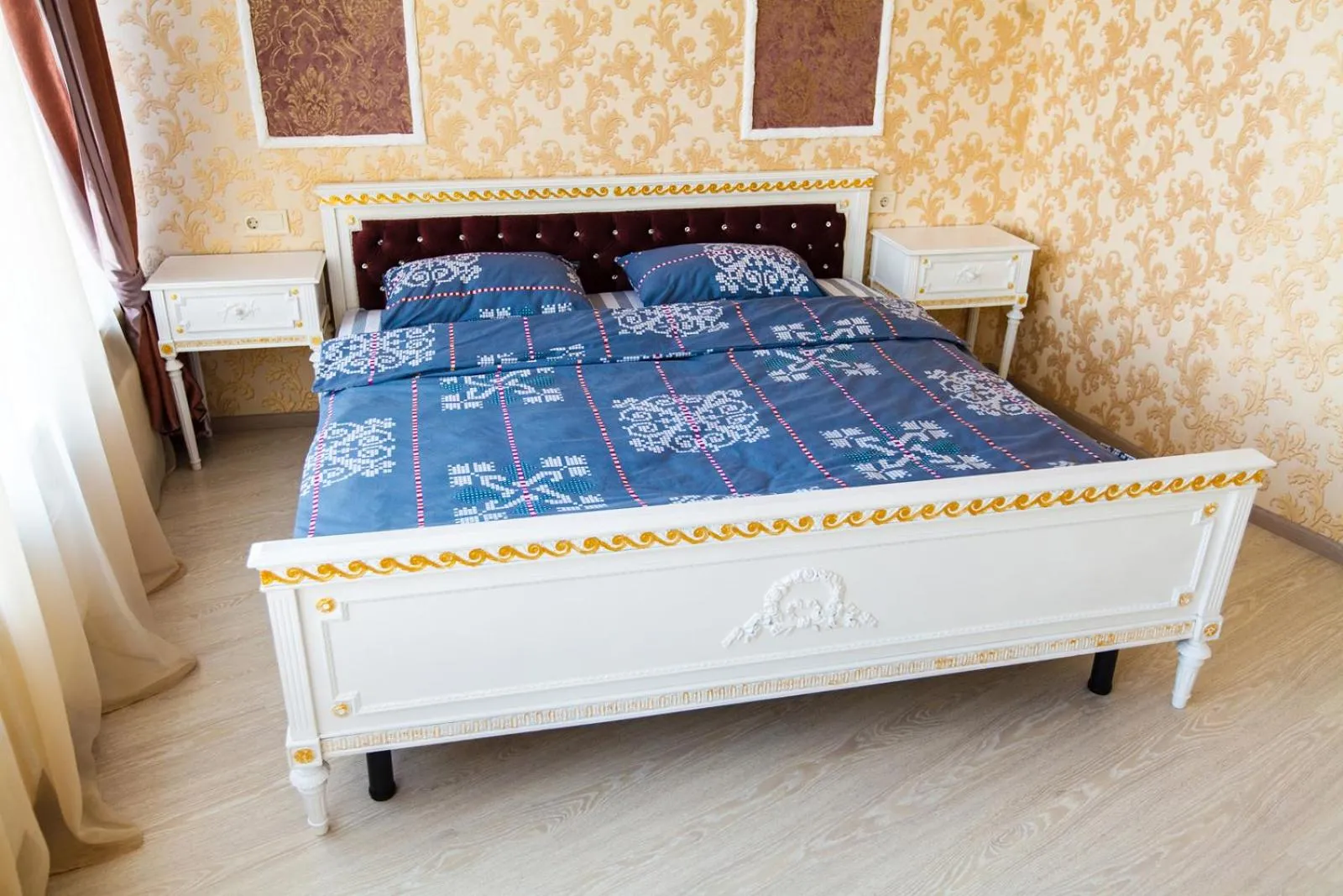 Bed in Sun City Apart Hotel