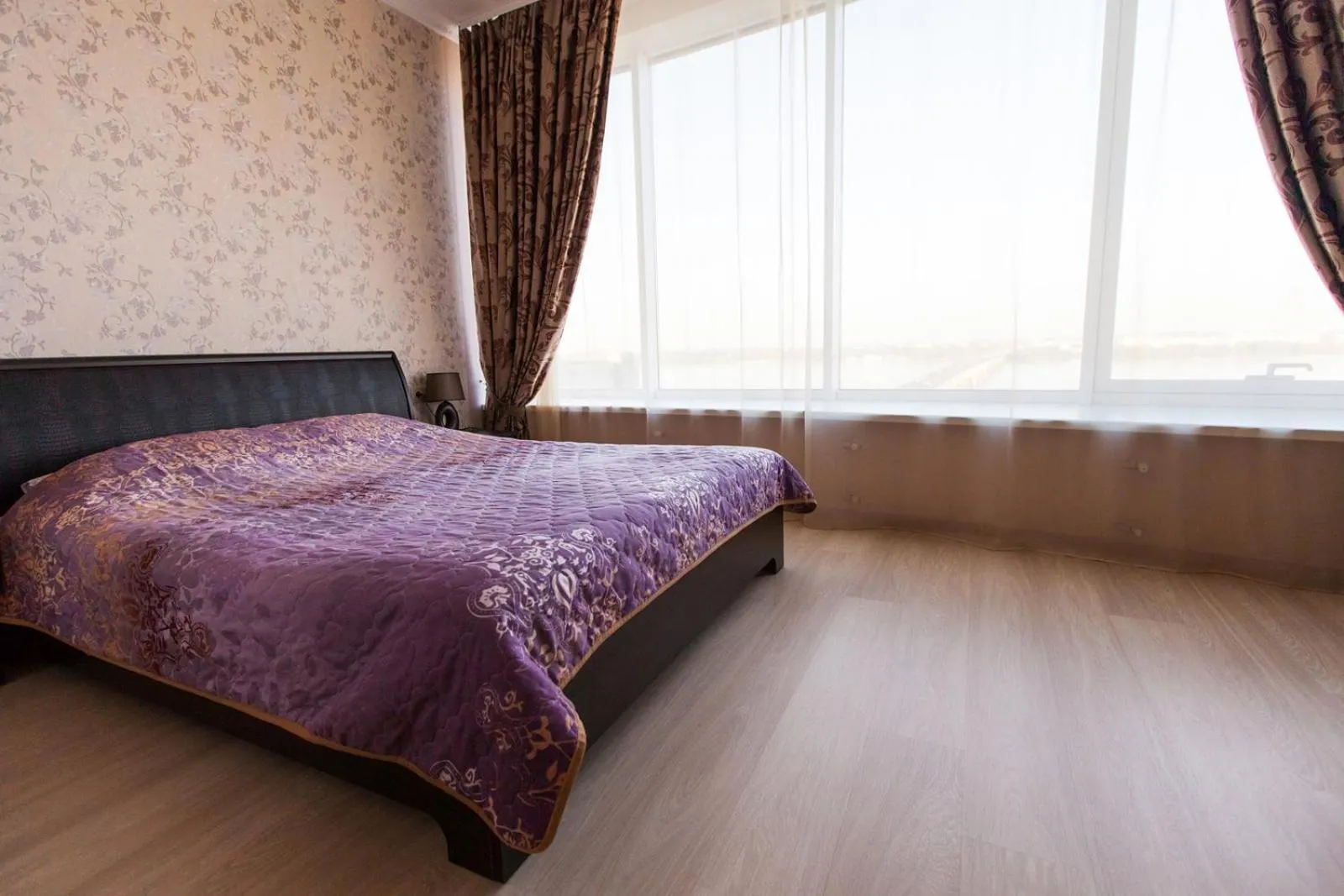 Bed in Sun City Apart Hotel