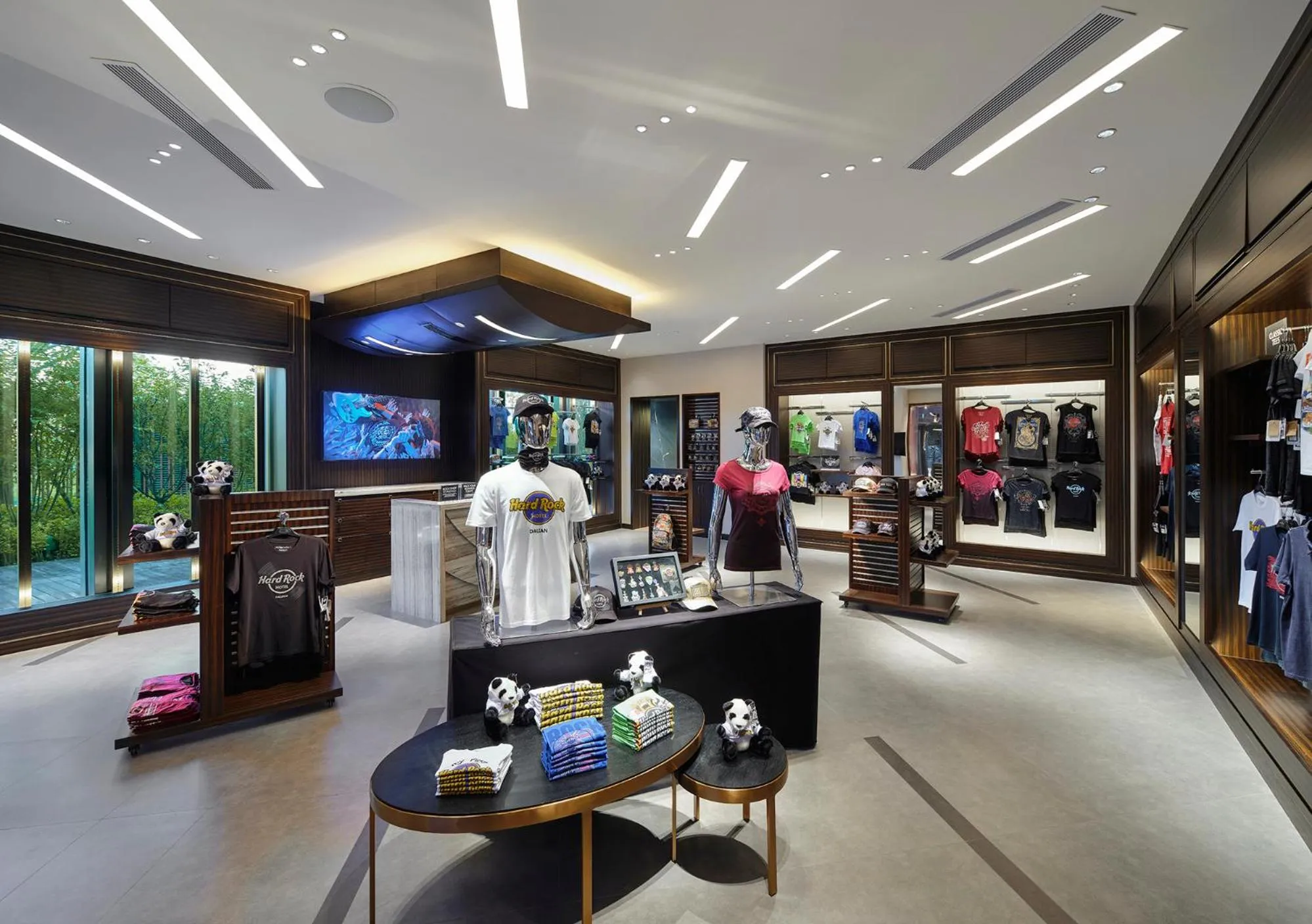 Shopping Area in Hard Rock Hotel Dalian