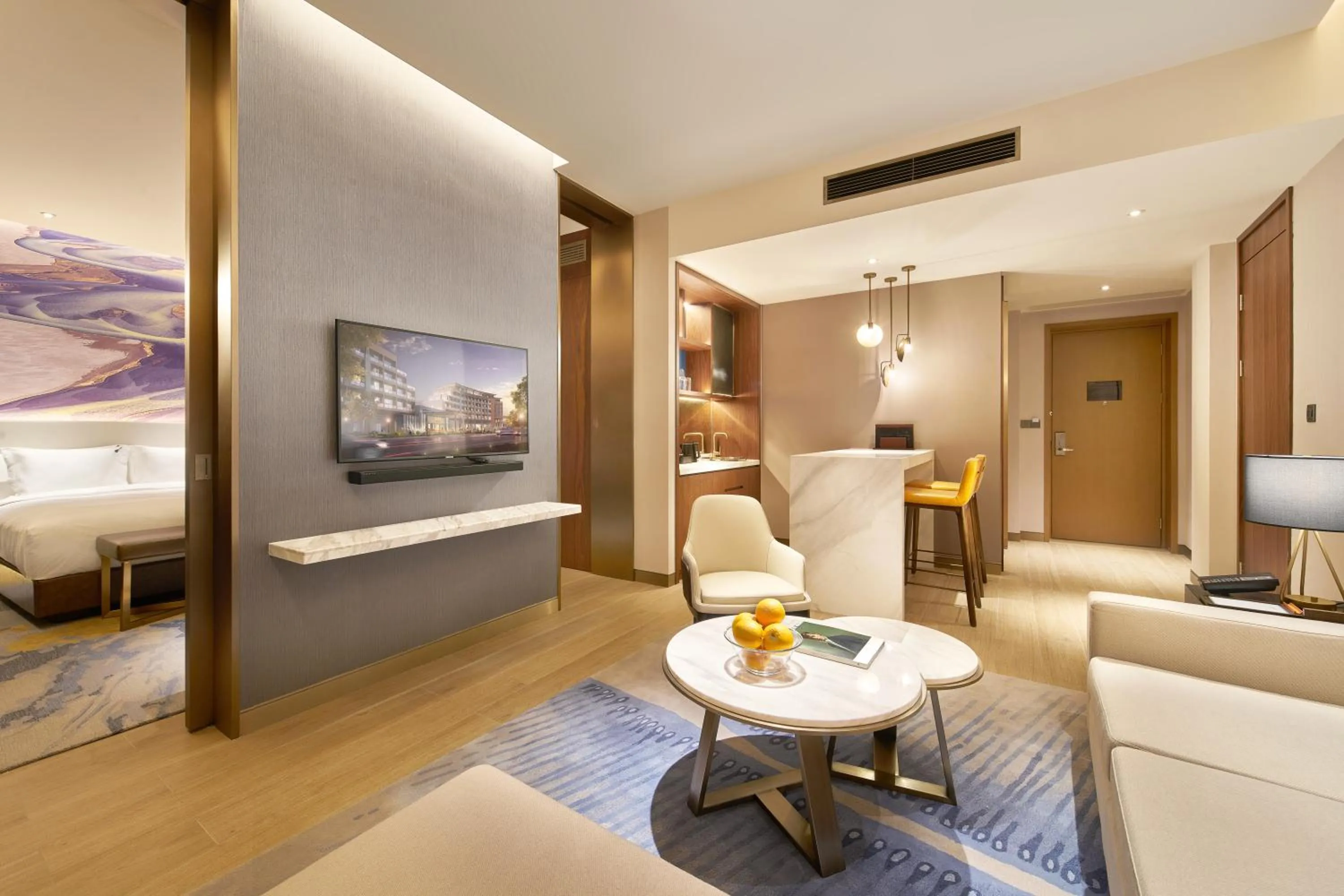 Photo of the whole room in Hard Rock Hotel Dalian