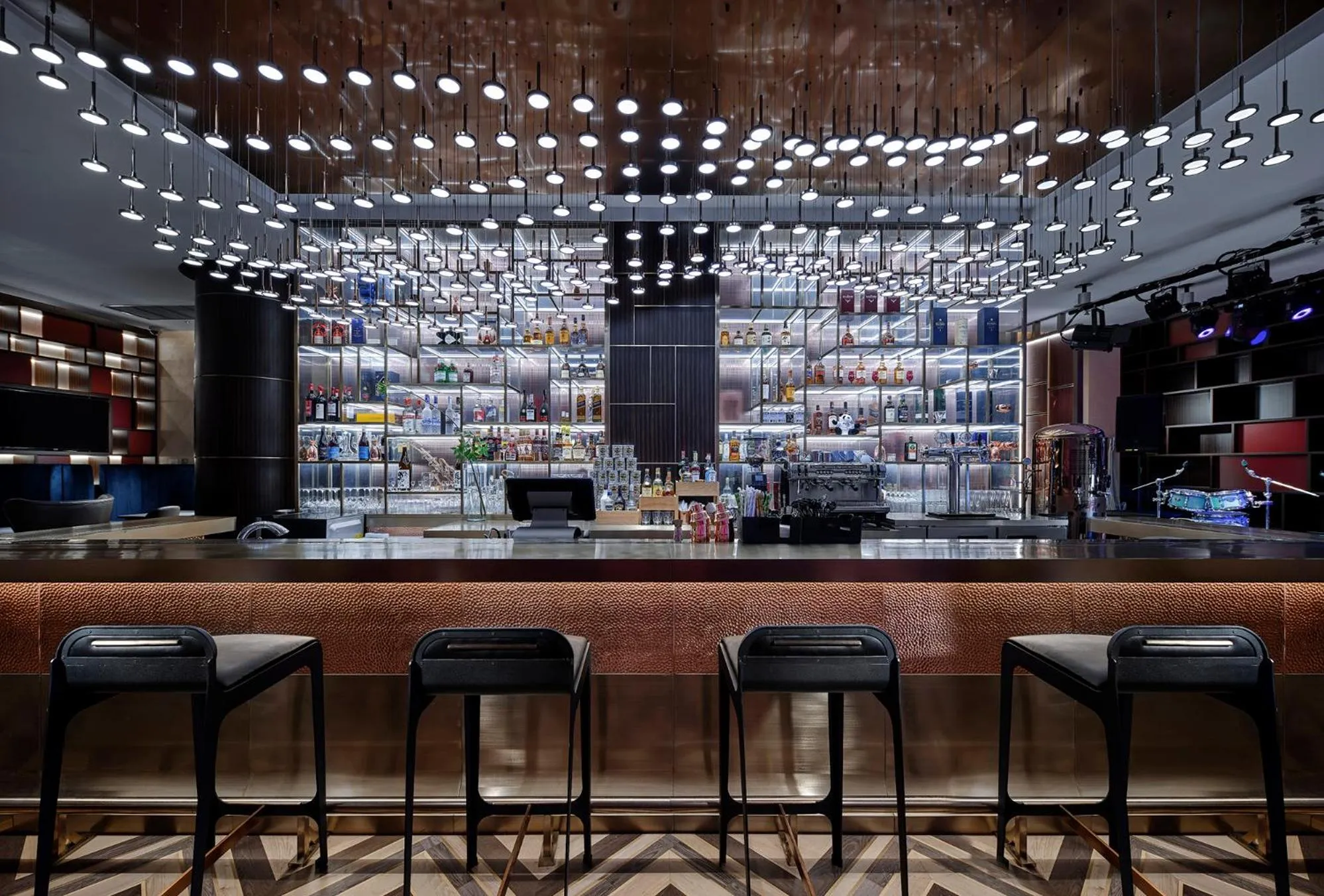 Lounge or bar in Hard Rock Hotel Dalian