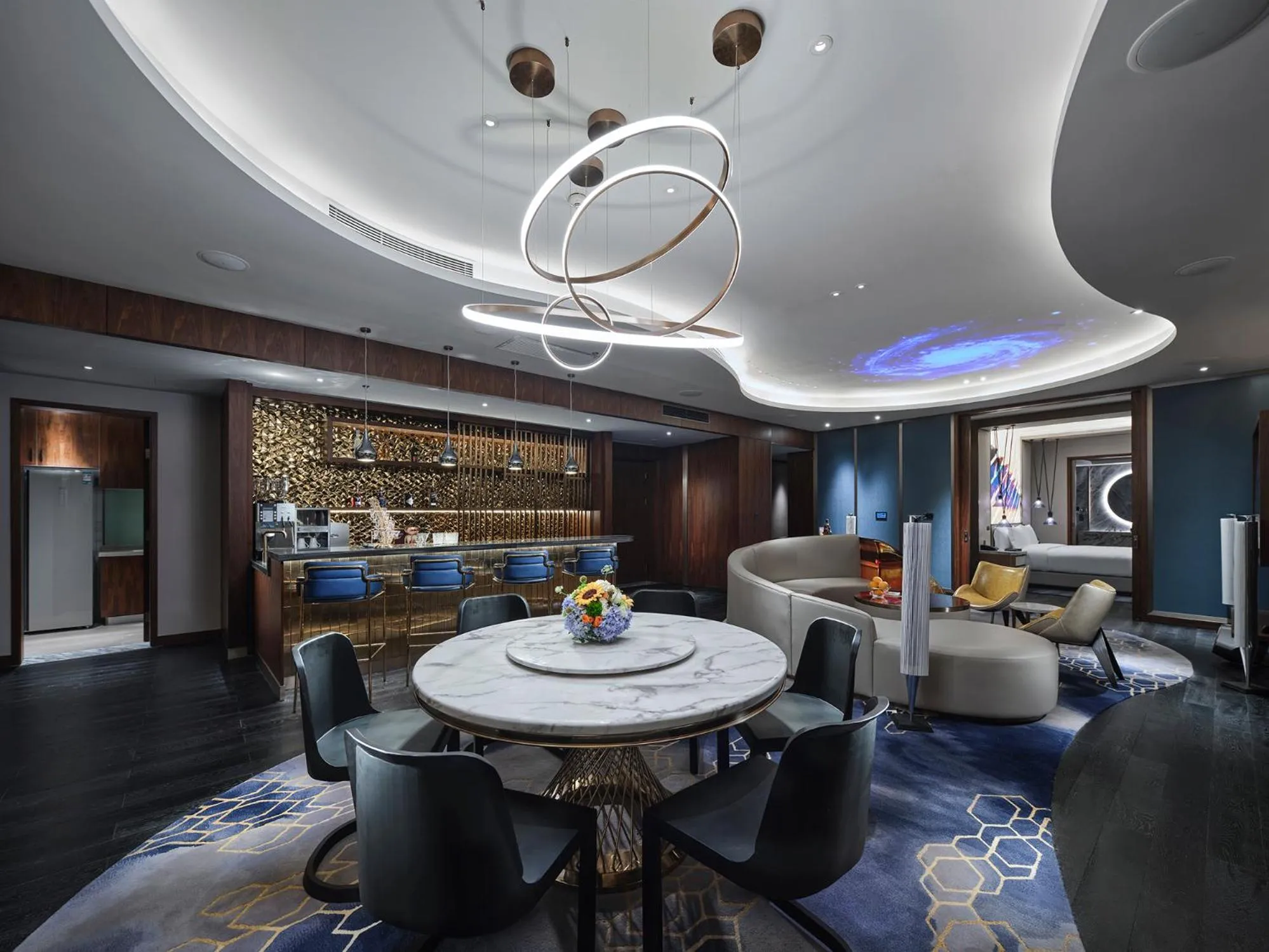 Photo of the whole room in Hard Rock Hotel Dalian