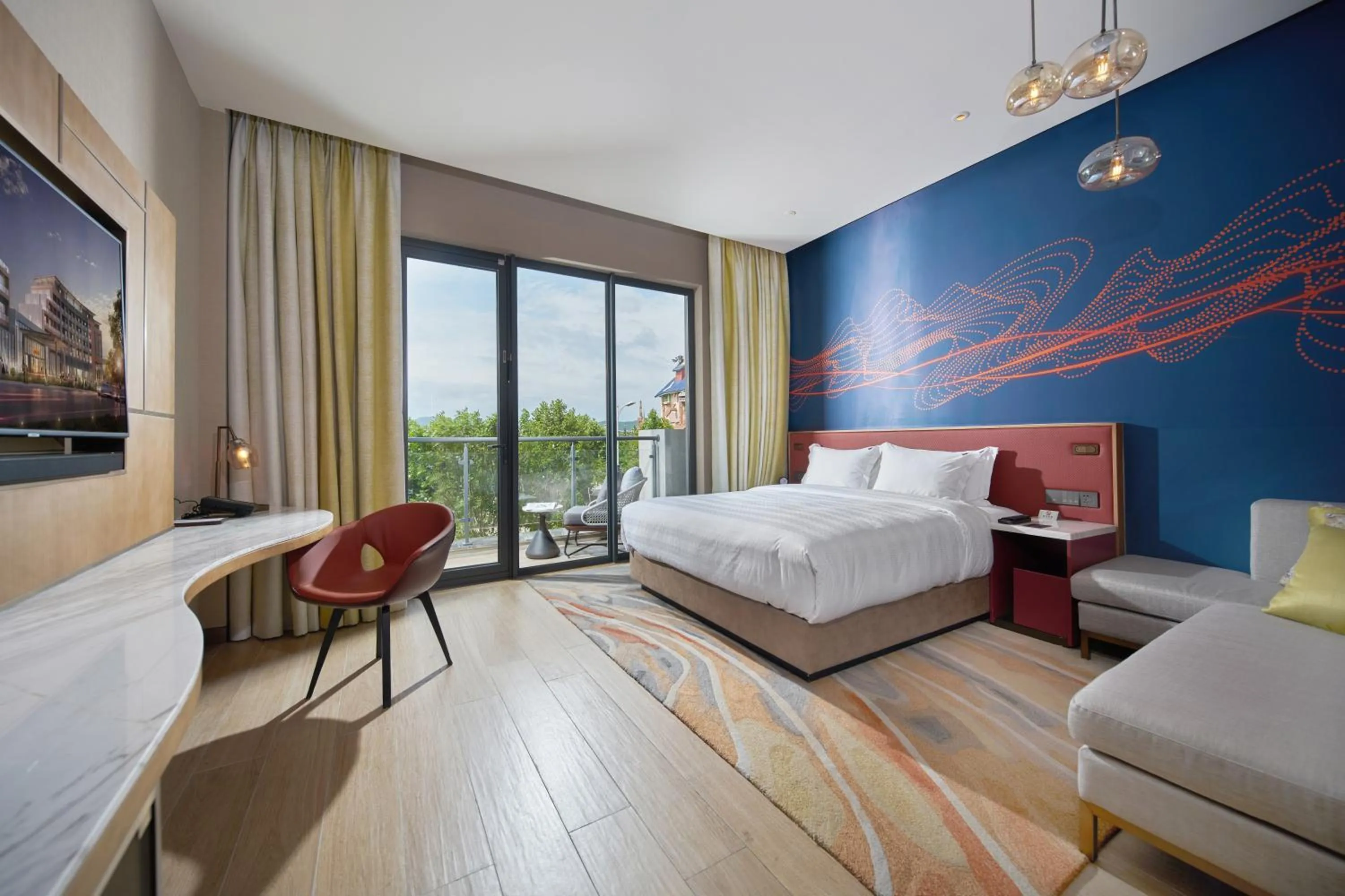 Photo of the whole room in Hard Rock Hotel Dalian