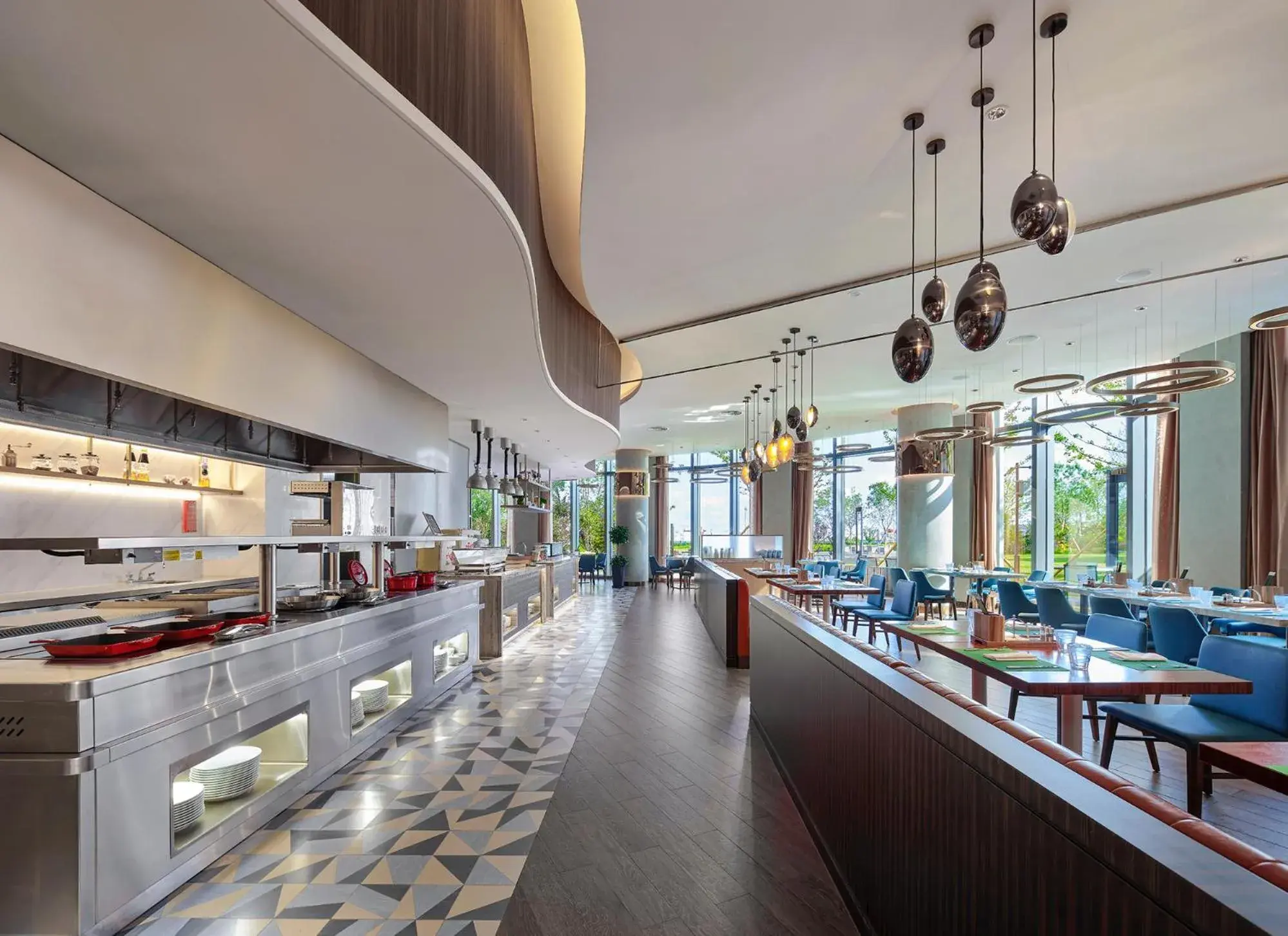 Restaurant/places to eat in Hard Rock Hotel Dalian Restaurant/places to eat in Hard Rock Hotel Dalian