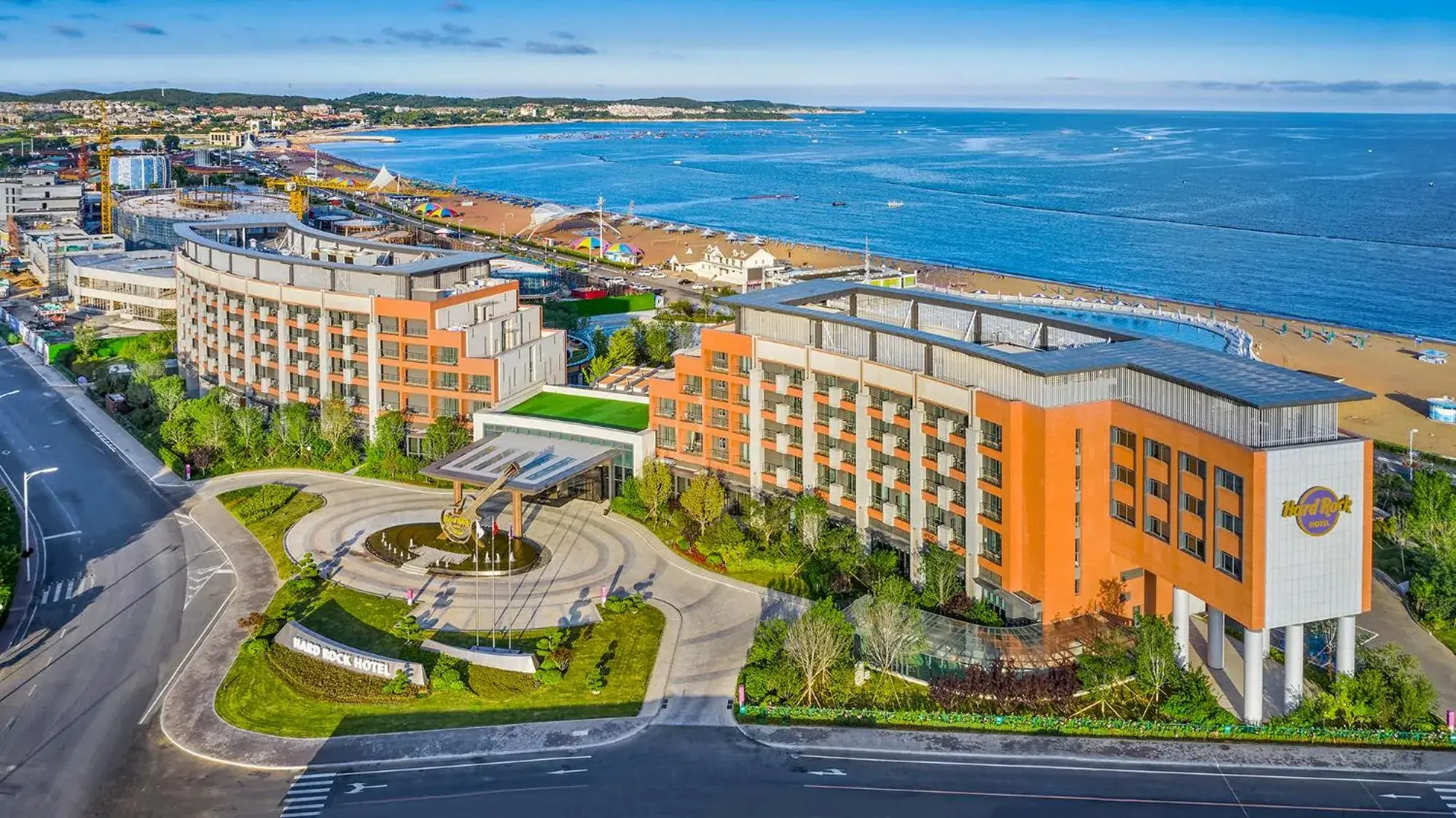 Bird's eye view in Hard Rock Hotel Dalian Bird's eye view in Hard Rock Hotel Dalian