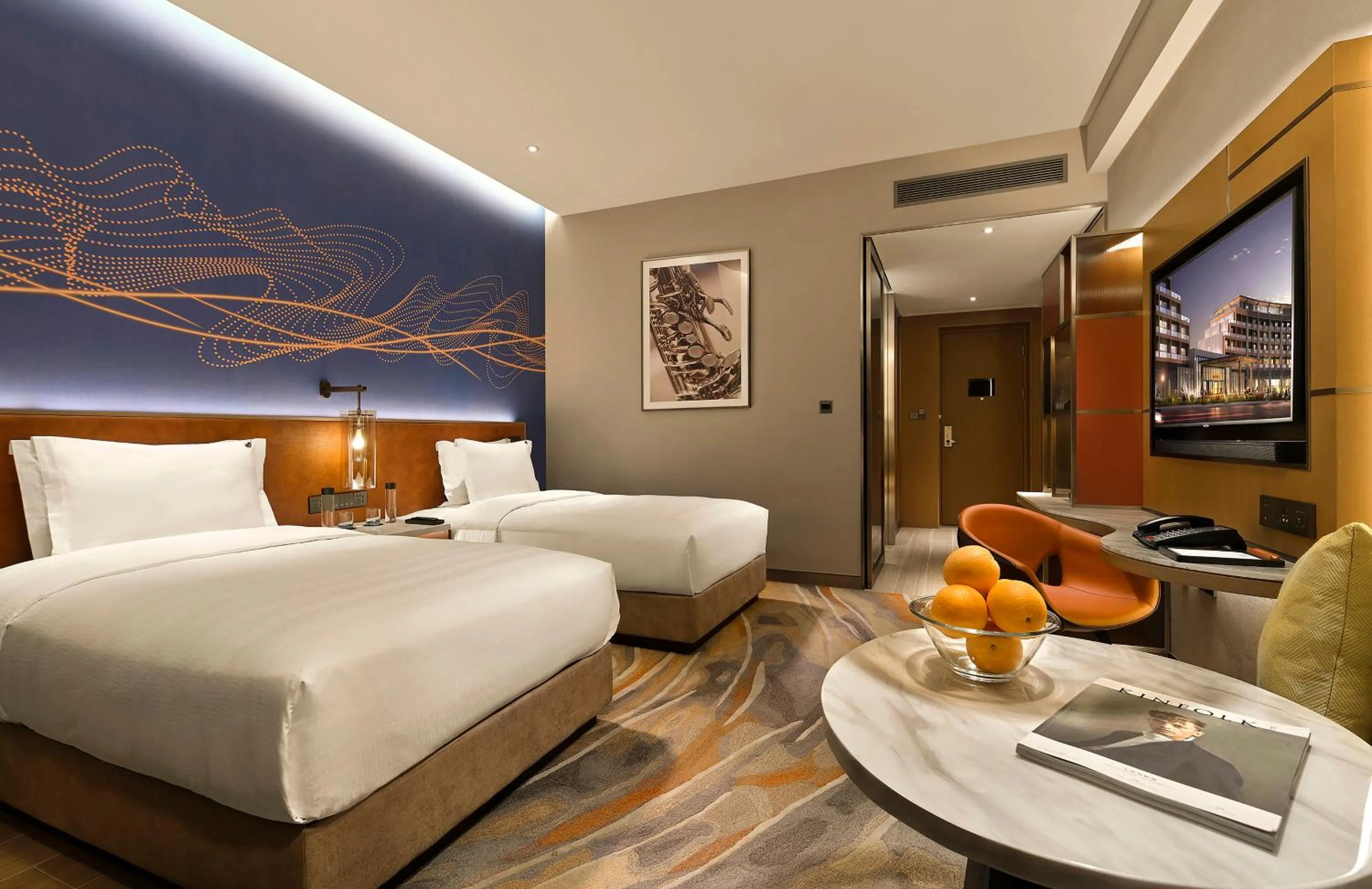 Photo of the whole room in Hard Rock Hotel Dalian