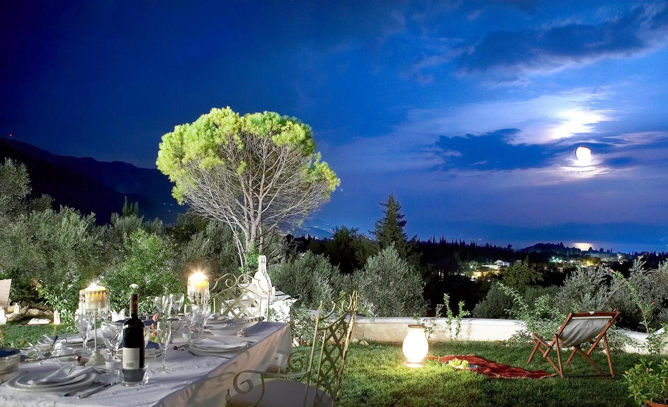 Garden view in Castello Di Vista