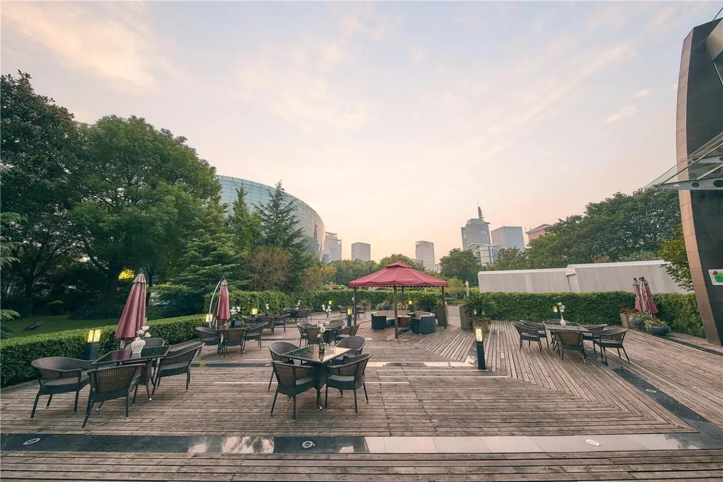 Balcony/Terrace in Parkview Hotel Balcony/Terrace in Parkview Hotel