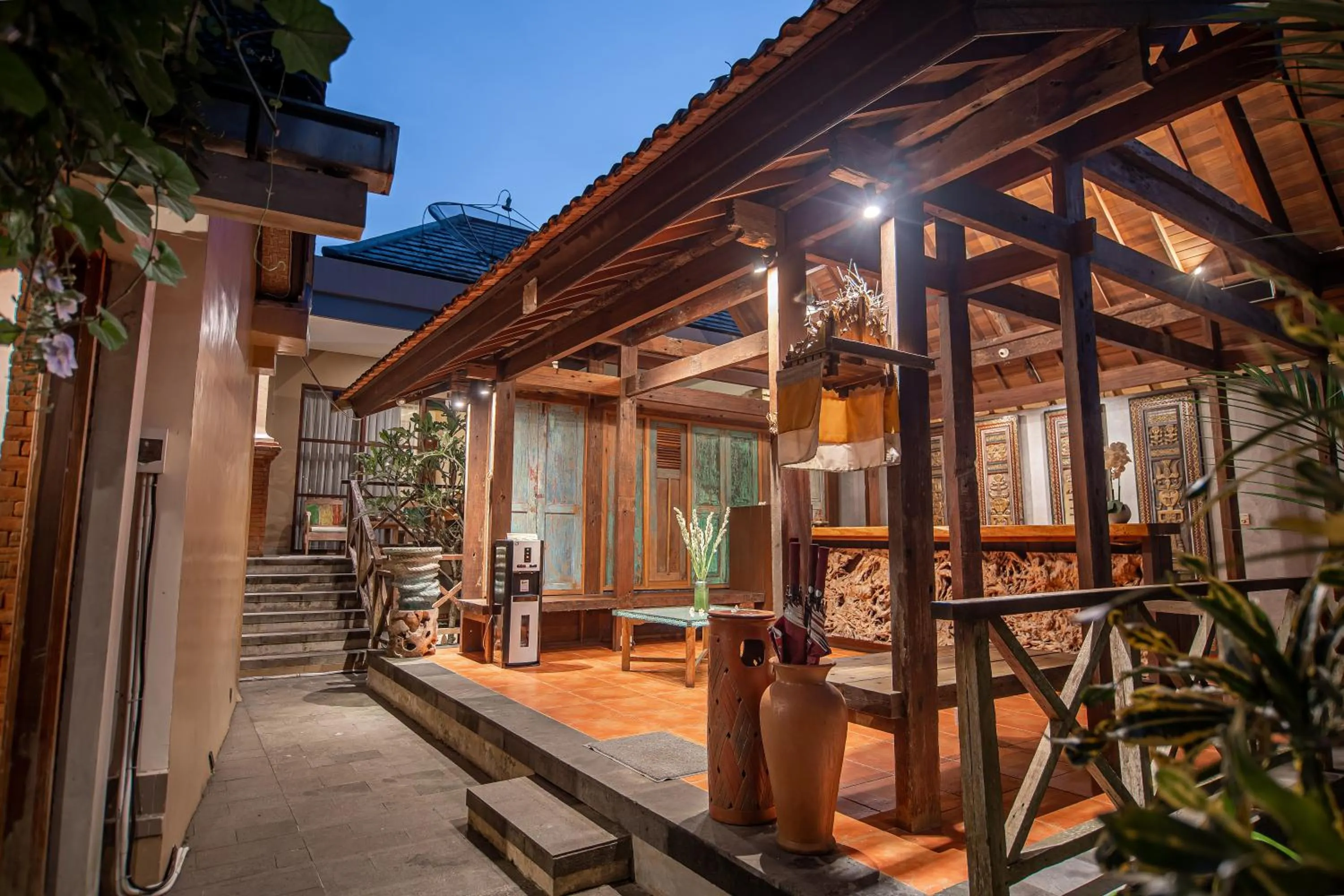 Lobby or reception in Merak Village by Prasi