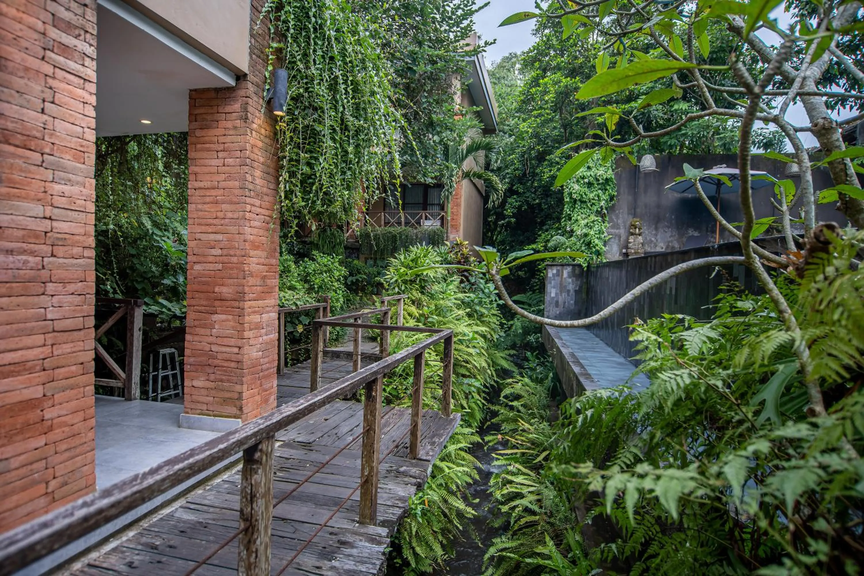 Natural landscape in Merak Village by Prasi